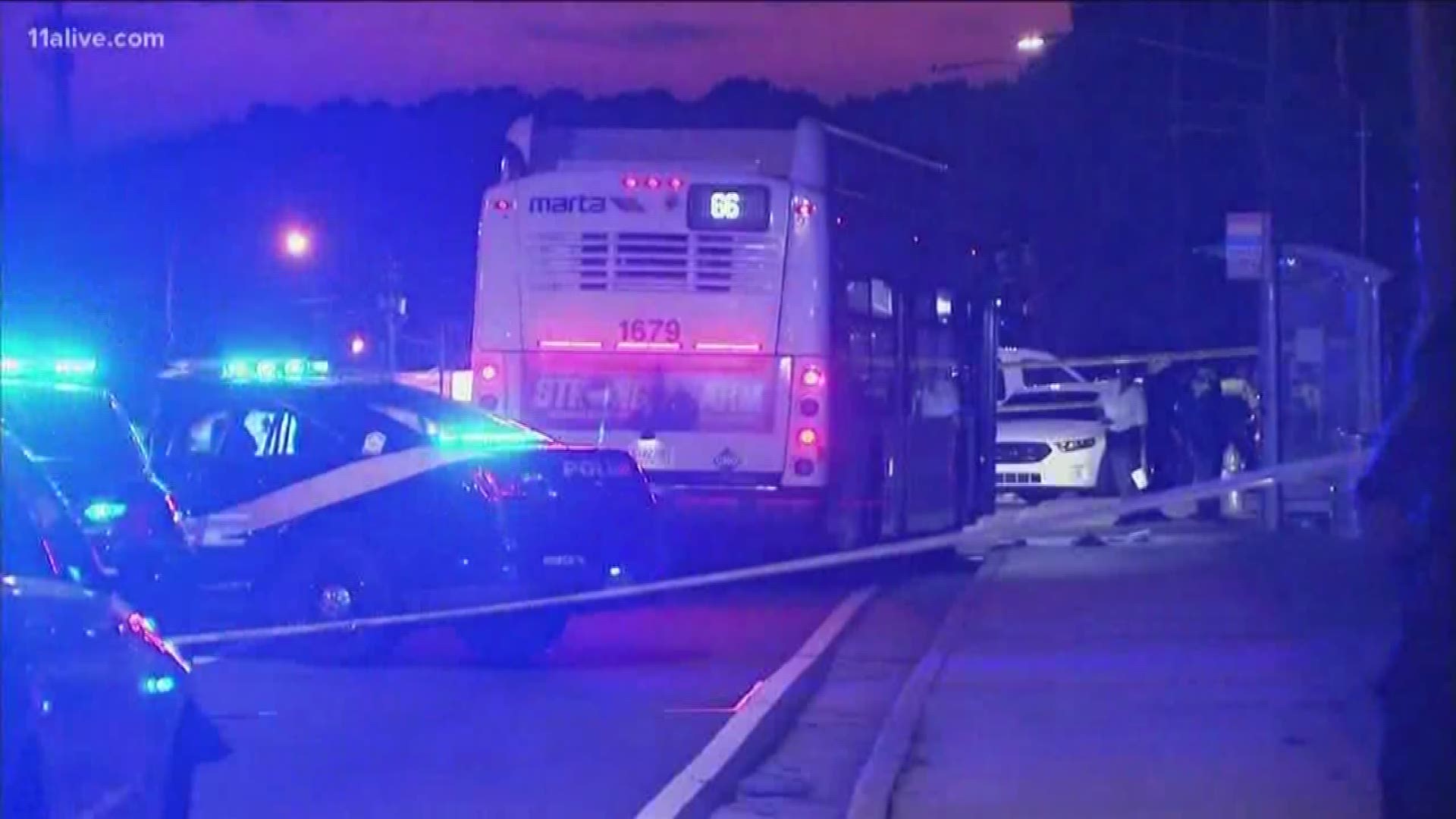 Police investigating shooting on MARTA bus