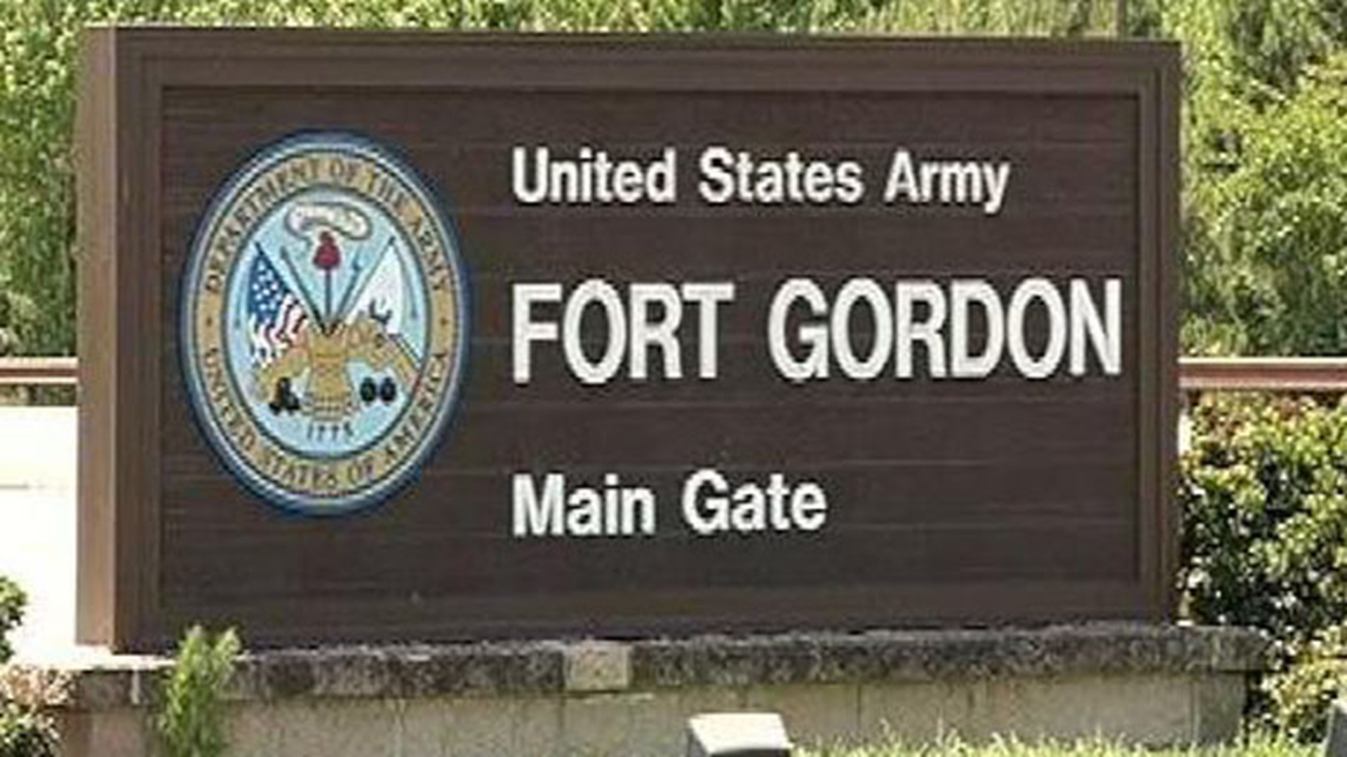 Fort Gordon Range Control told news outlets the lightning hit during a thunderstorm late Wednesday morning.