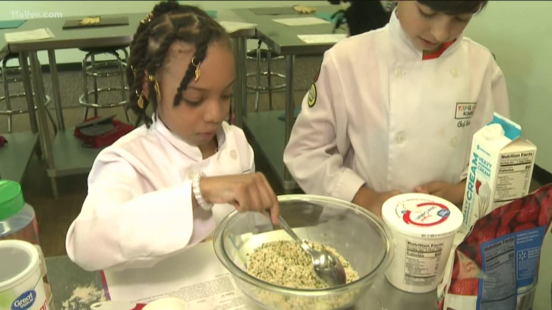 The academy has been turning children into chef's for nearly 16 years. Crash Clark took a road trip to Marietta to see these little ones in action. Here's your latest road trippin' with Crash.