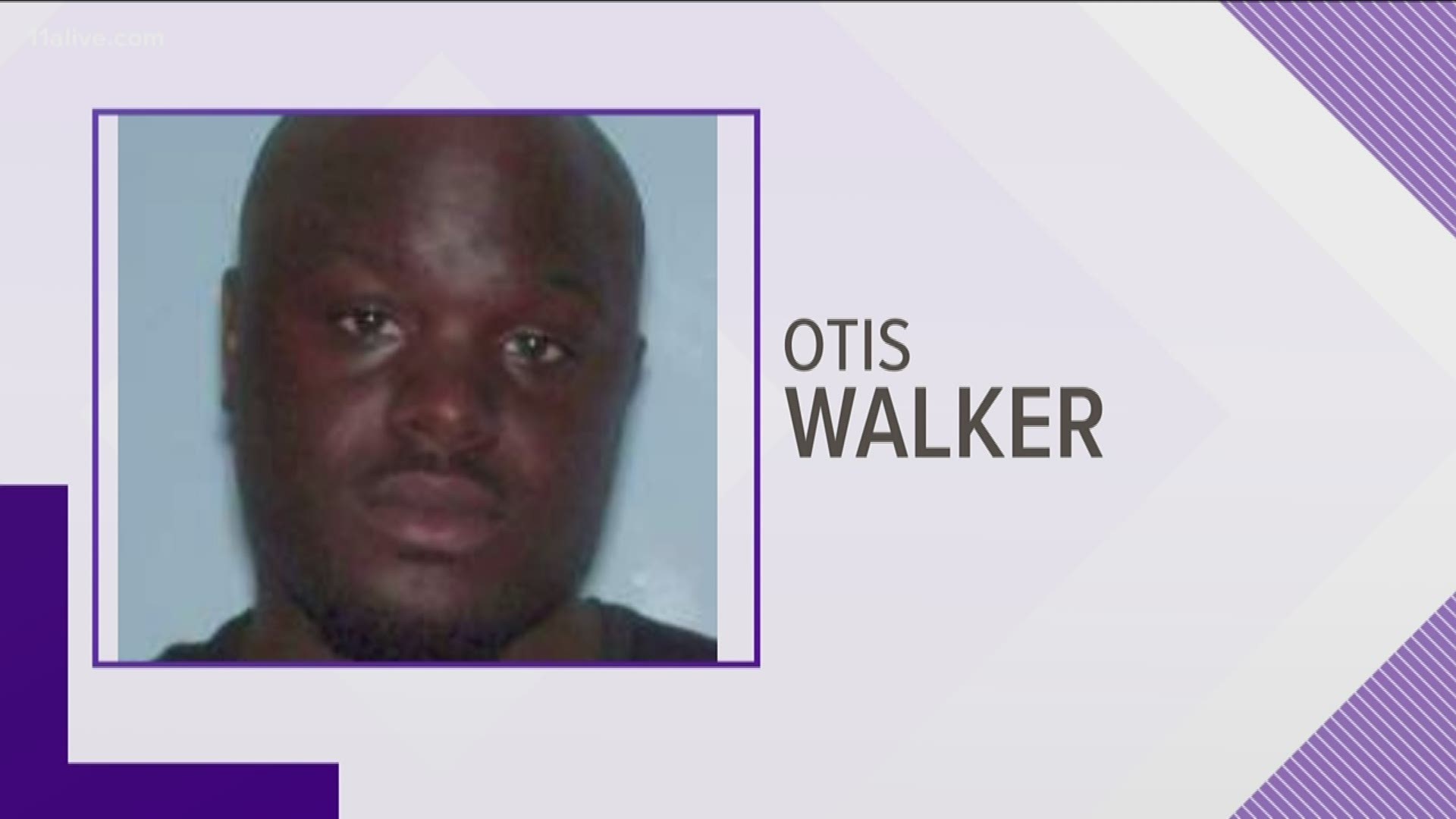Officers are searching for Otis Walker, a man considered to be armed and dangerous.