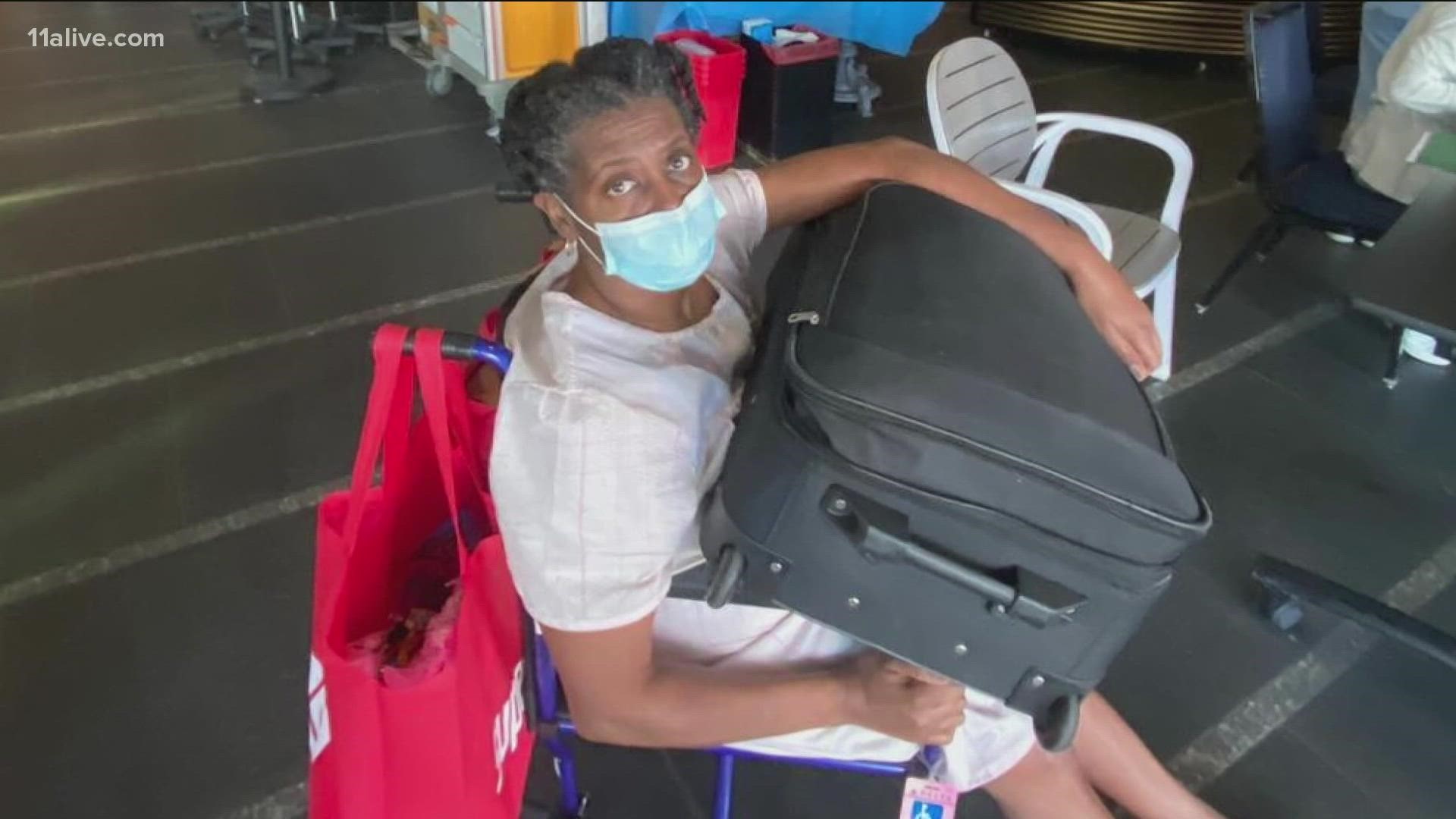 After running out of medical supplies during a government-mandated quarantine in Panama, an Atlanta woman is finally home.