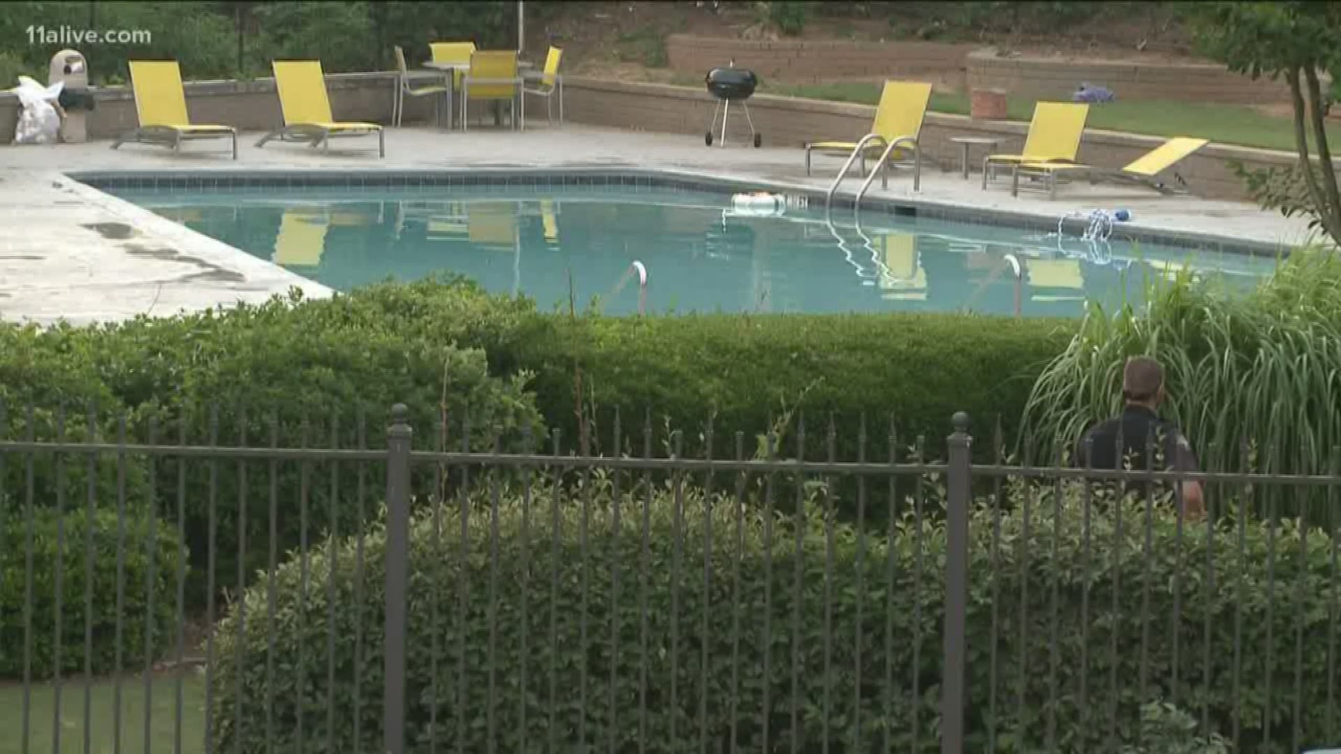 A witness said up to 400 people were at the party when the teen drowned.
