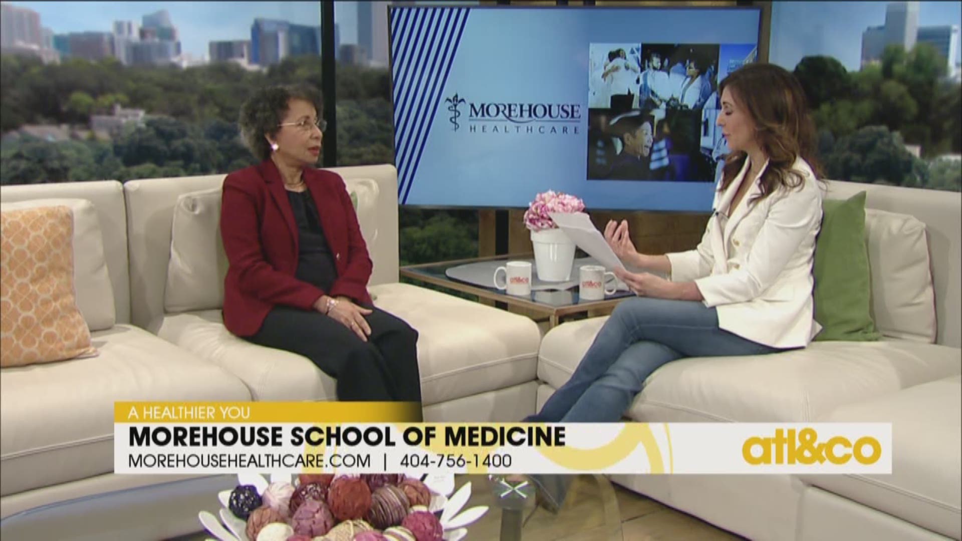 Morehouse School of Medicine previews their lifestyle and cooking classes on 'Atlanta & Company'