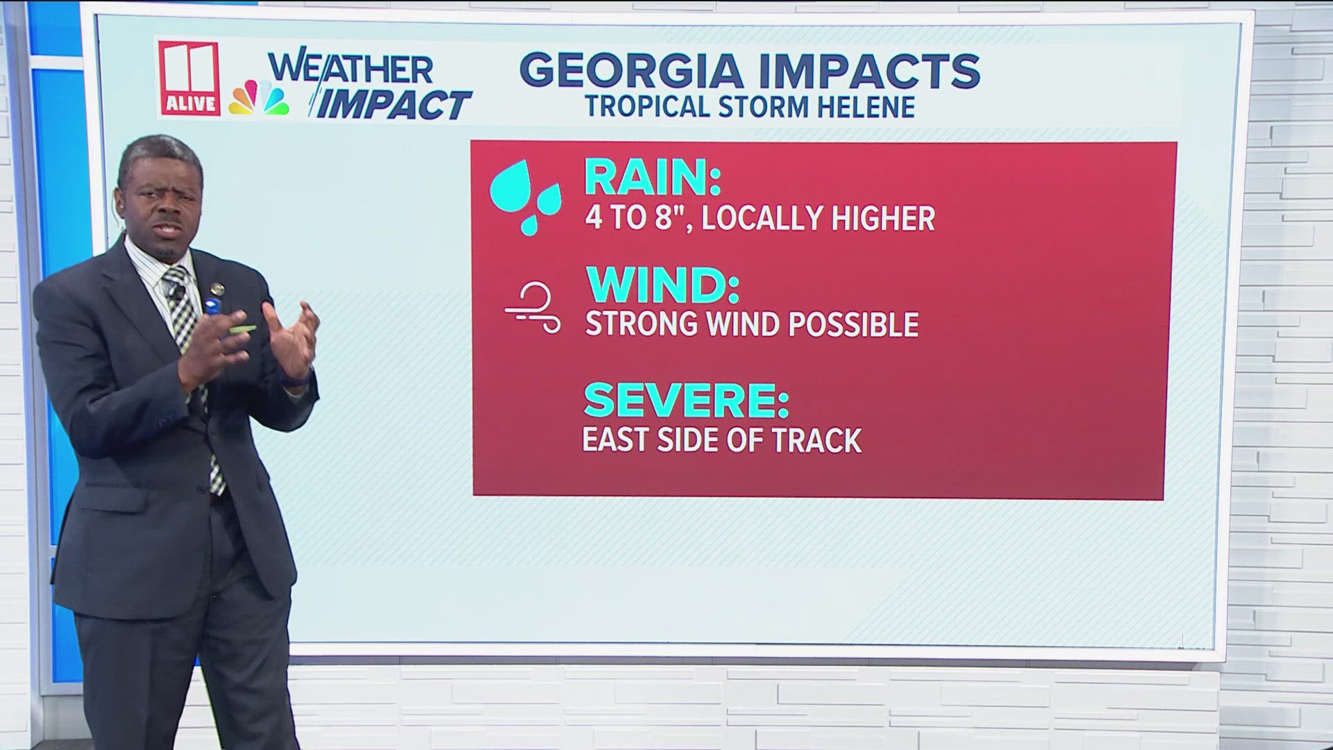 Heavy rain could lead to flooding through Friday morning. Flood Watch in effect.