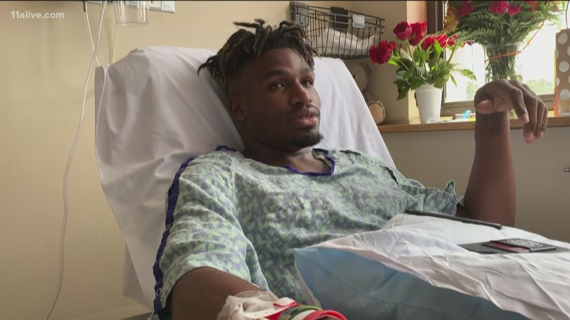 After being impaled by javelin, UGA sprinter said athletic training