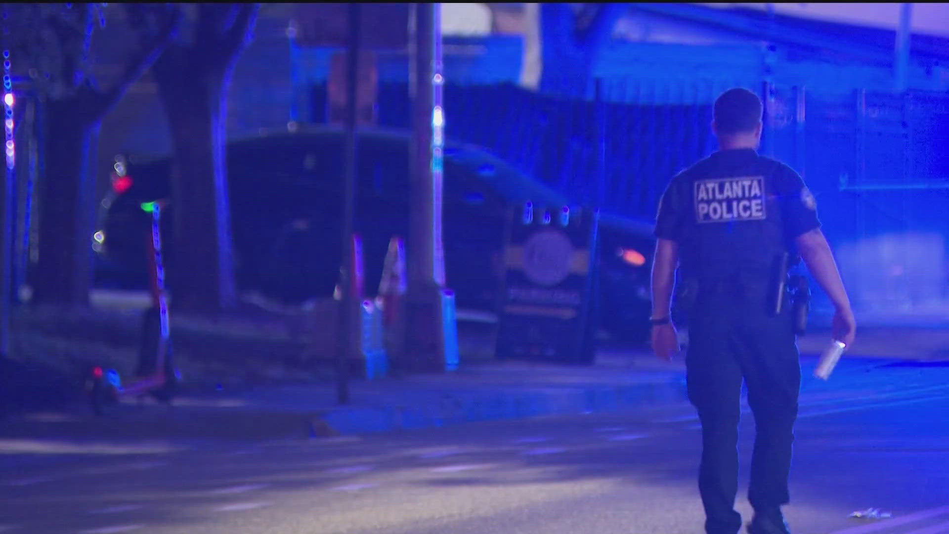 Eleven people were shot, and one of them died, in the shooting on Edgewood Avenue late Sunday night into early Monday morning, according to police.