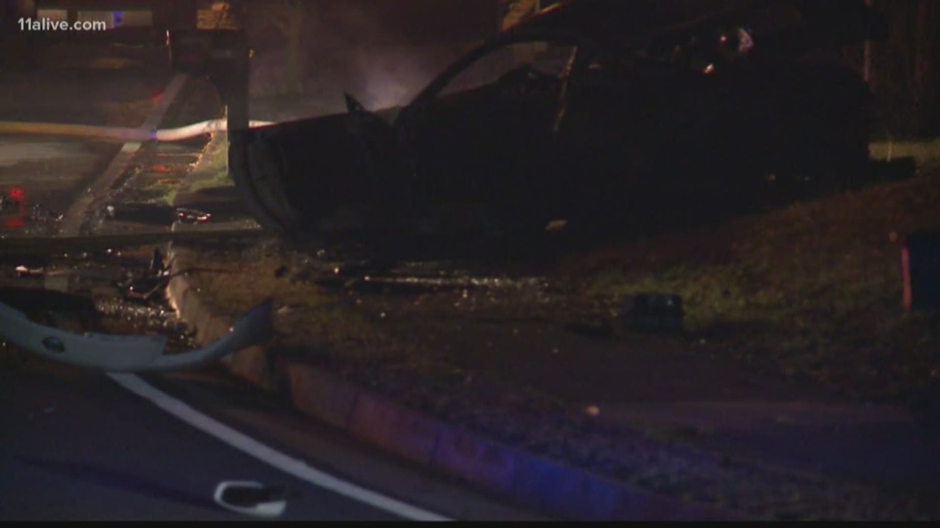 The crash happened in Cobb County. Another teen died from her injuries.