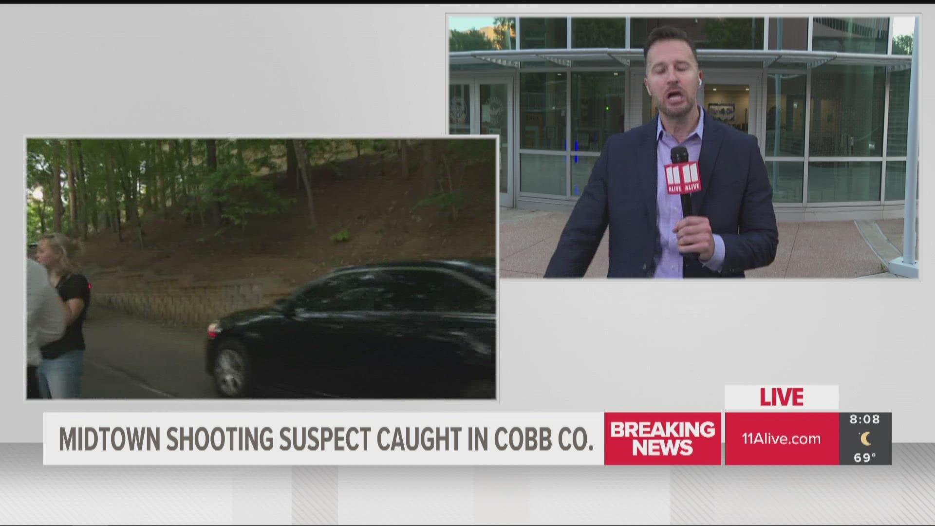 Atlanta Police will soon provide an update with Cobb County Police about Deion Patterson being taken into custody.