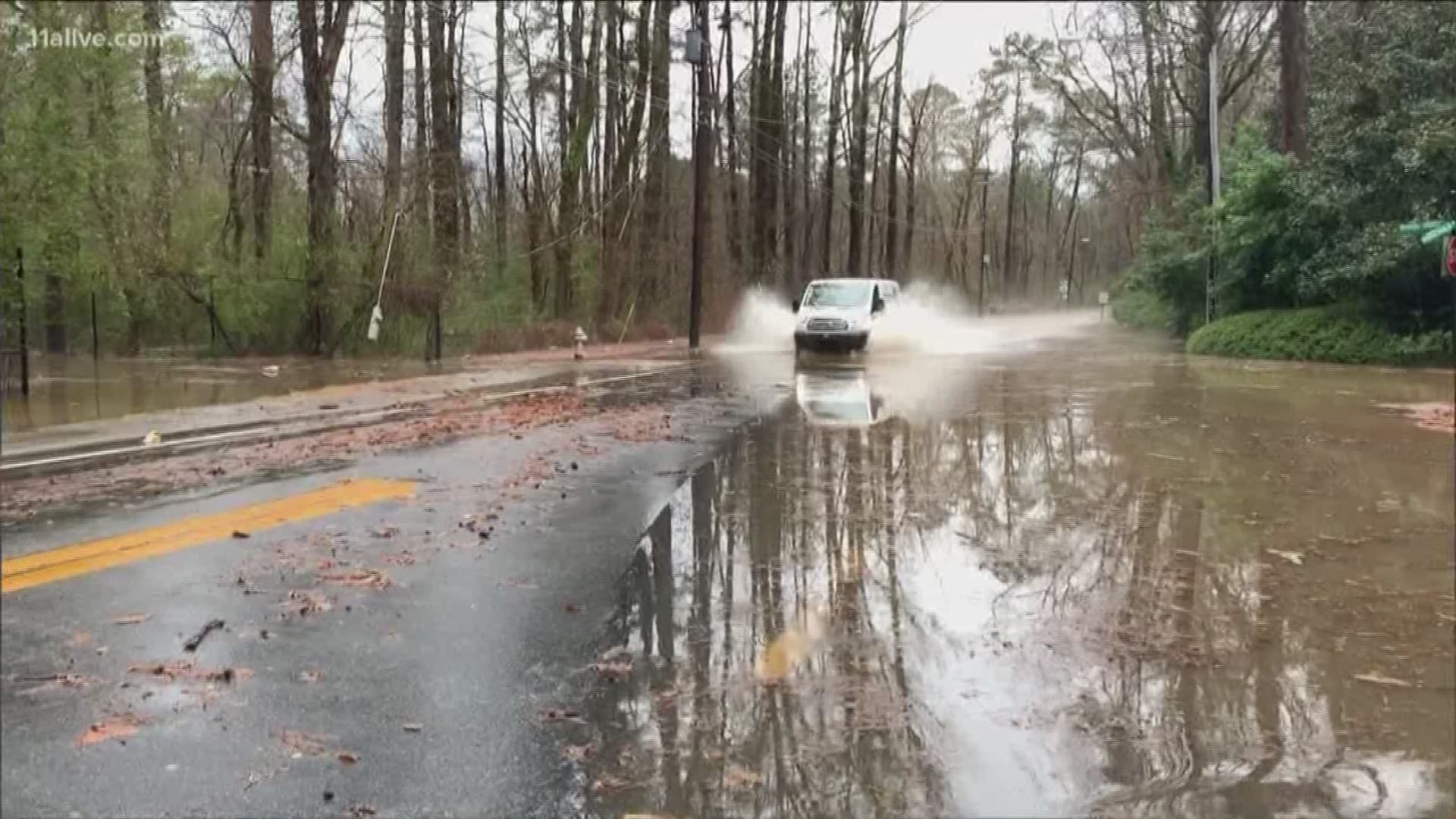 More rain is on the way, which may bring down trees | 11alive.com