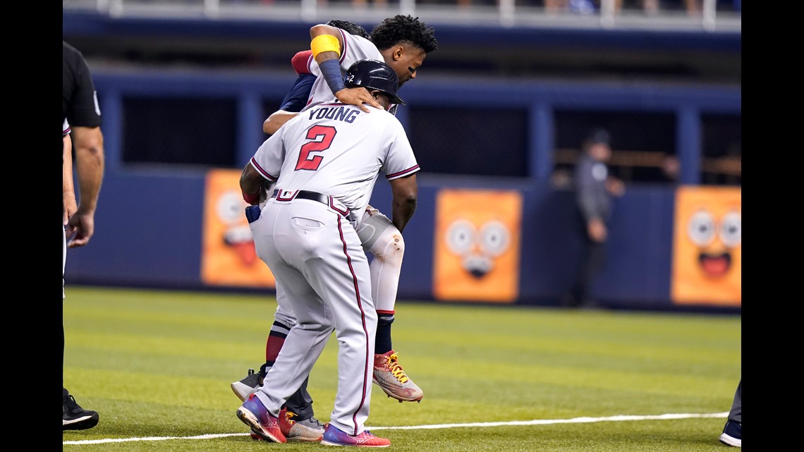 Braves' Ronald Acuña Jr. out for the season with torn ACL suffered