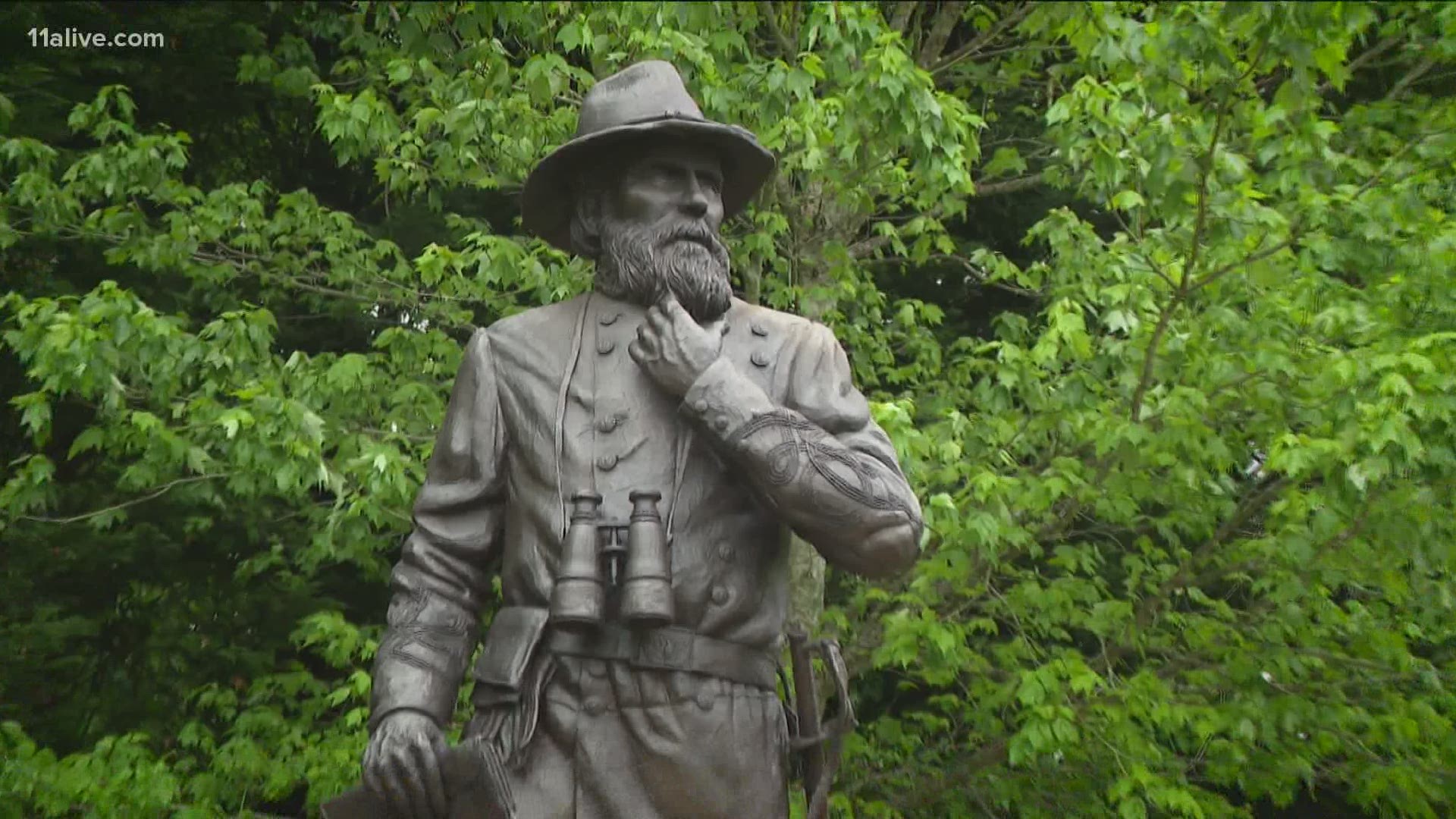 Former Governor Roy Barnes said he favors removing the statue of General Gordon.