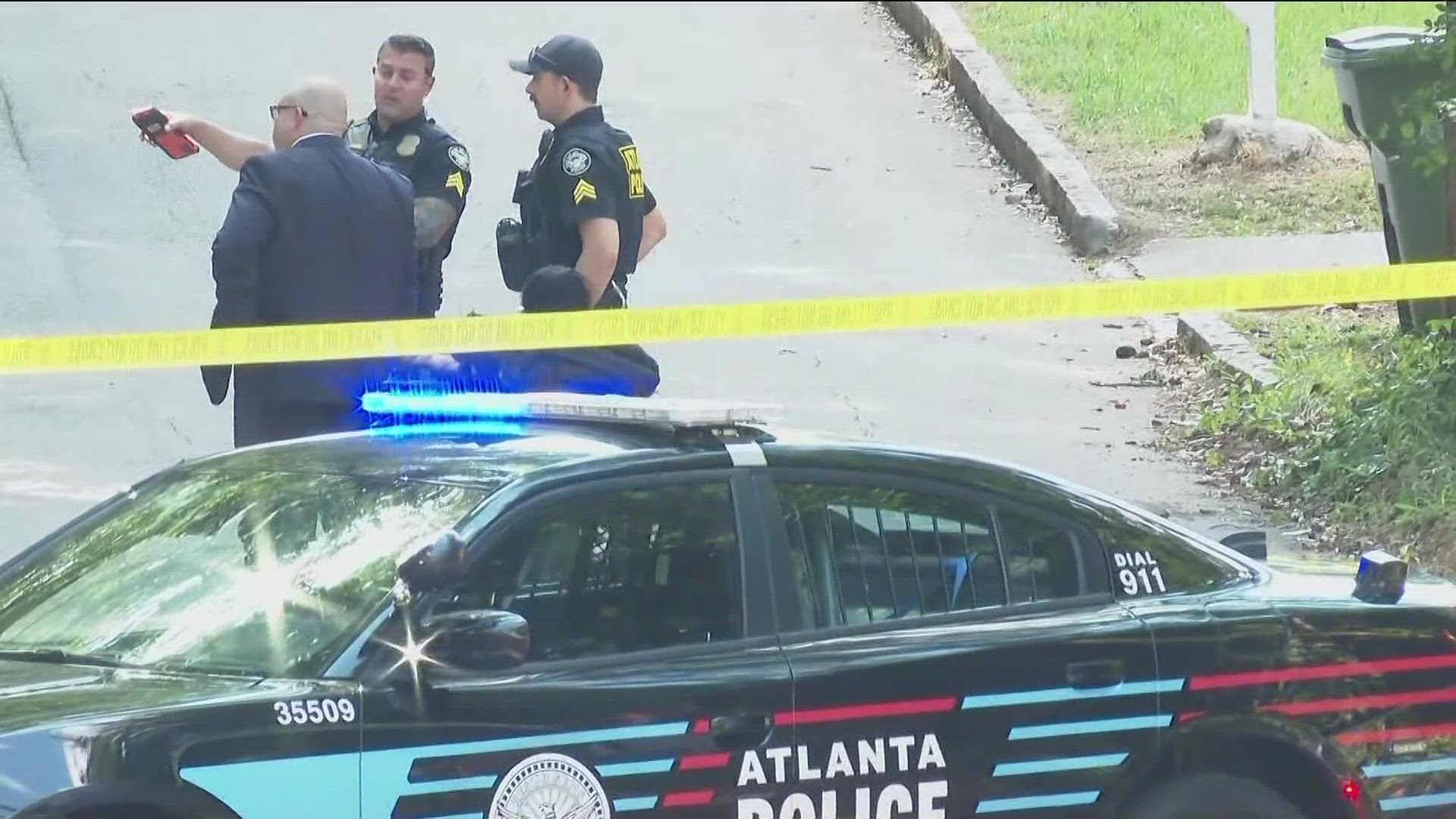 According to APD, officers responded to a report of a person shot shortly after 3:30 p.m. on Baker Drive Southwest.