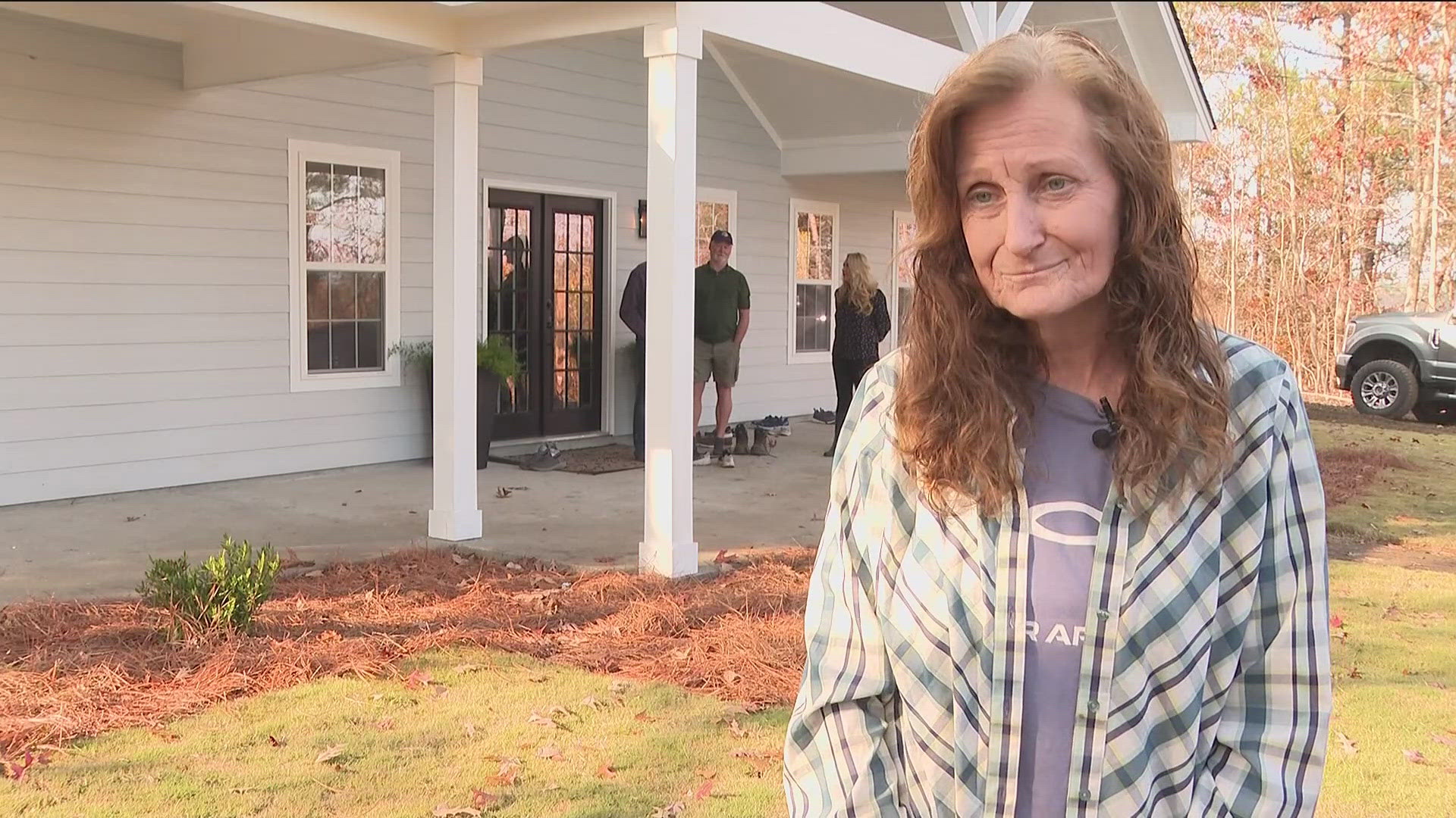 Habitat for Humanity made sure the home was ready just in time for the holidays.