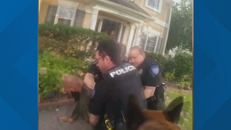 Bodycam video shows moment K-9 latched onto man's arm; Attorney pushes for charges to be dropped