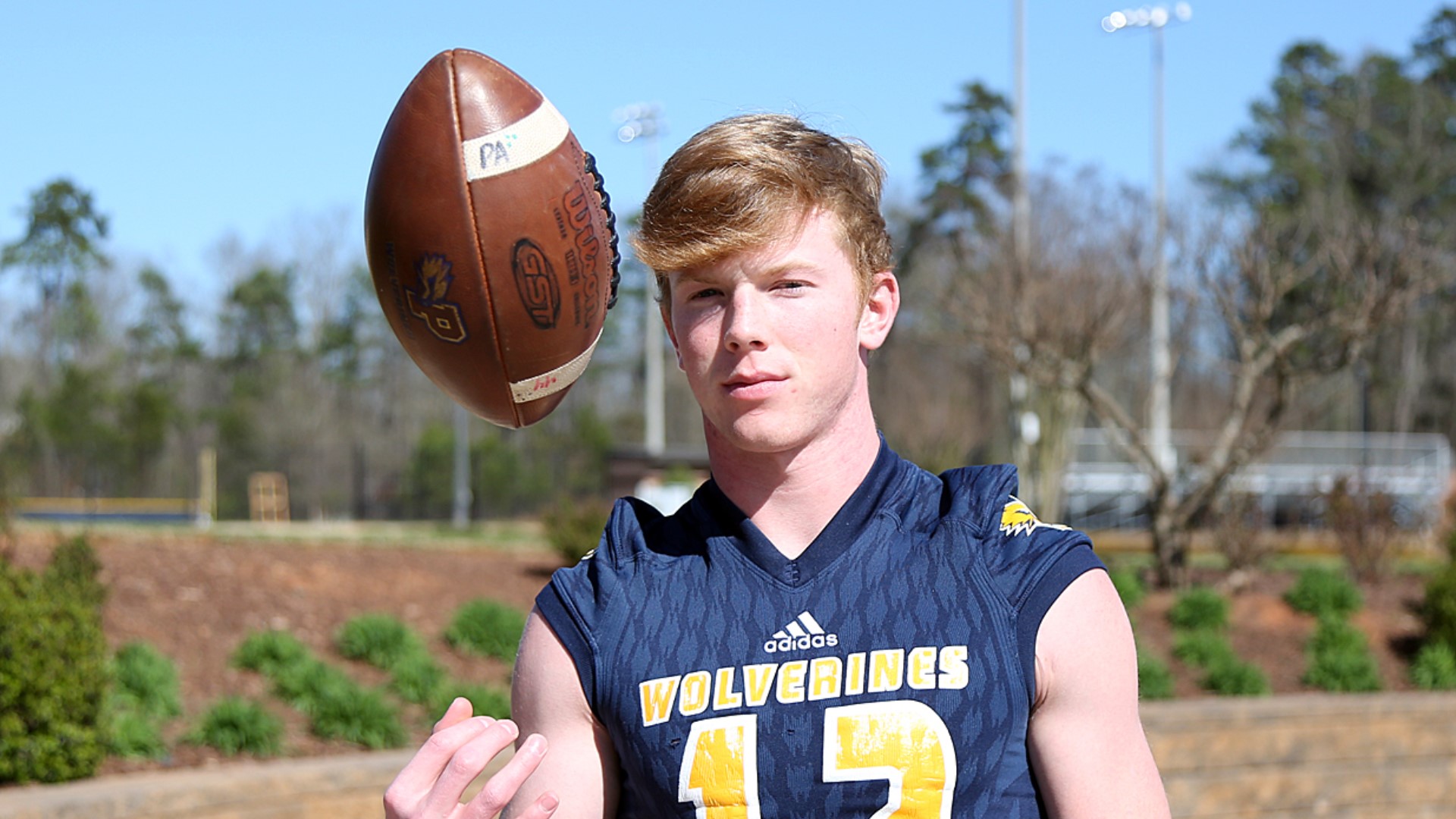 A UGA commit, Vandagriff threw 7 touchdown passes on Friday - five of those came in the first half alone.