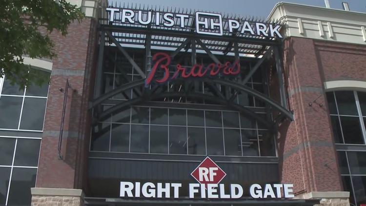 The Braves Open Truist Park to Fans for World Series Watch Party in Atlanta  - Eater Atlanta