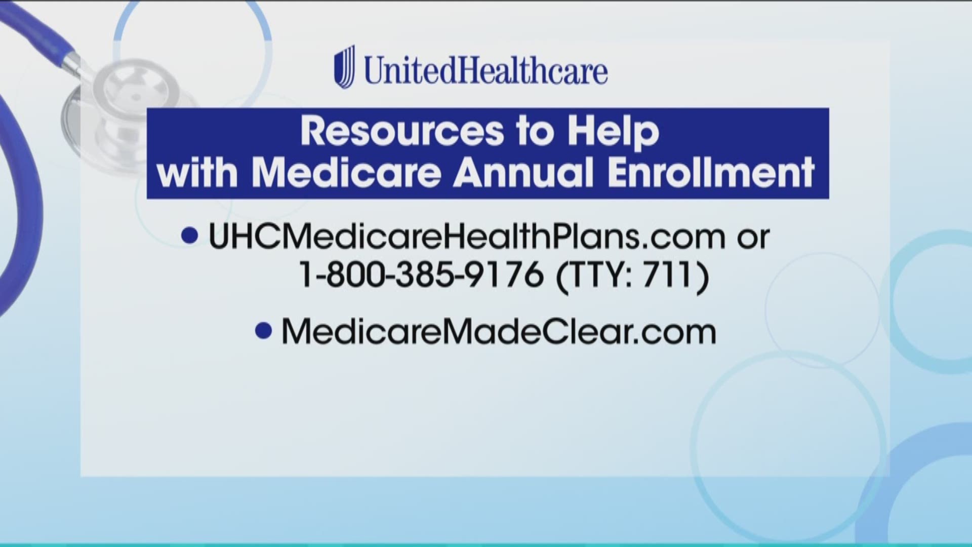 Resources to help with Medicare Annual Enrollment with UnitedHealthcare