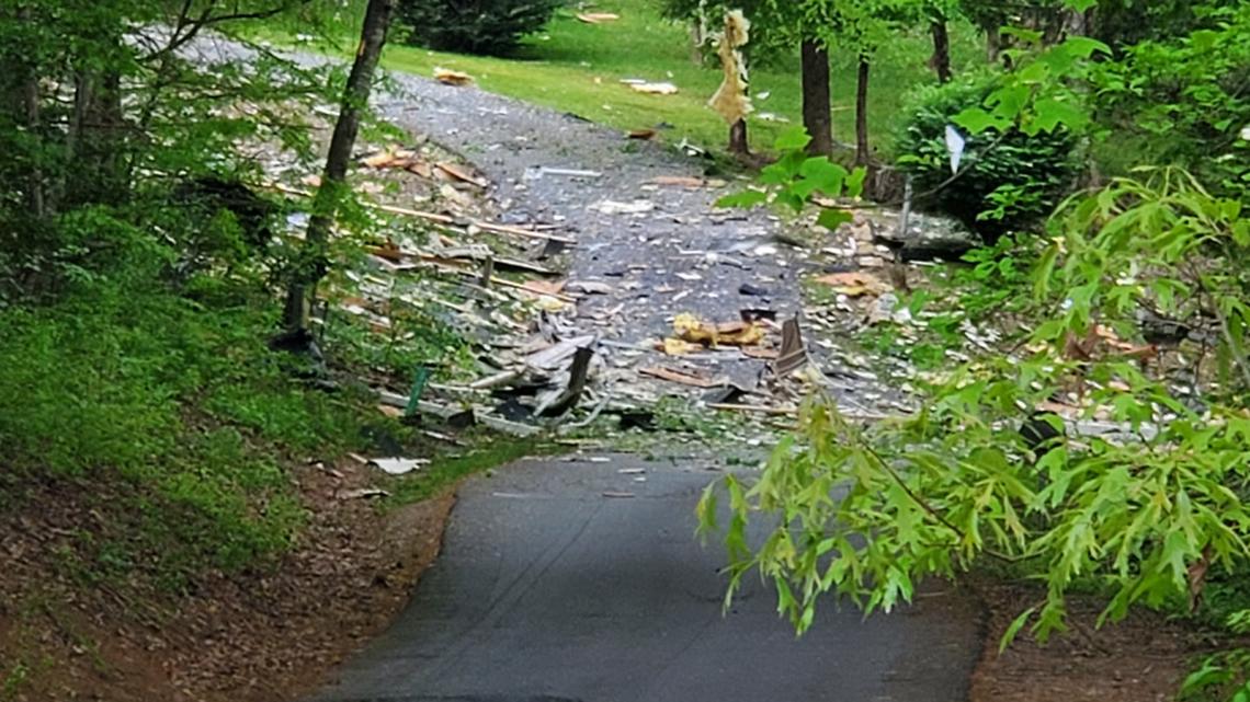 House explosion on Pauline Lane in Blairsville