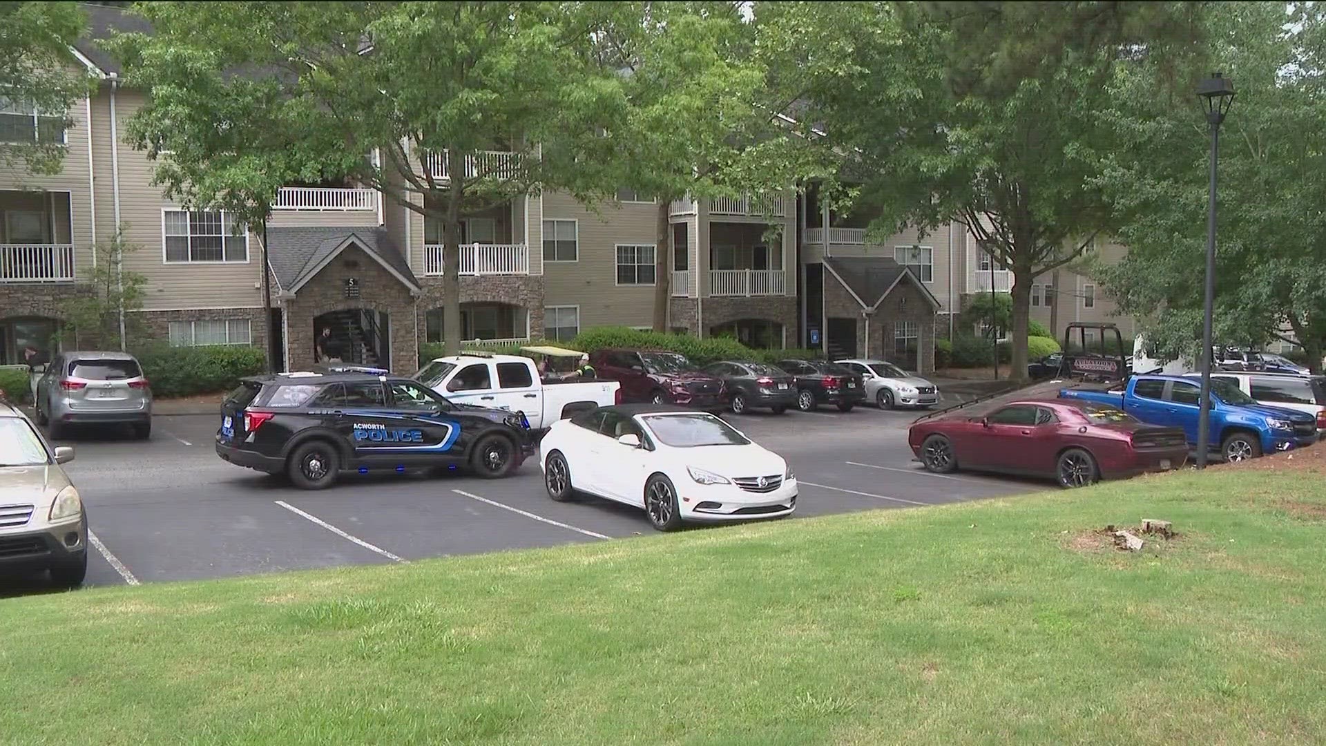 Officers responded to an address on Cobb Parkway that corresponds with the Walden Ridge Apartment Homes complex.