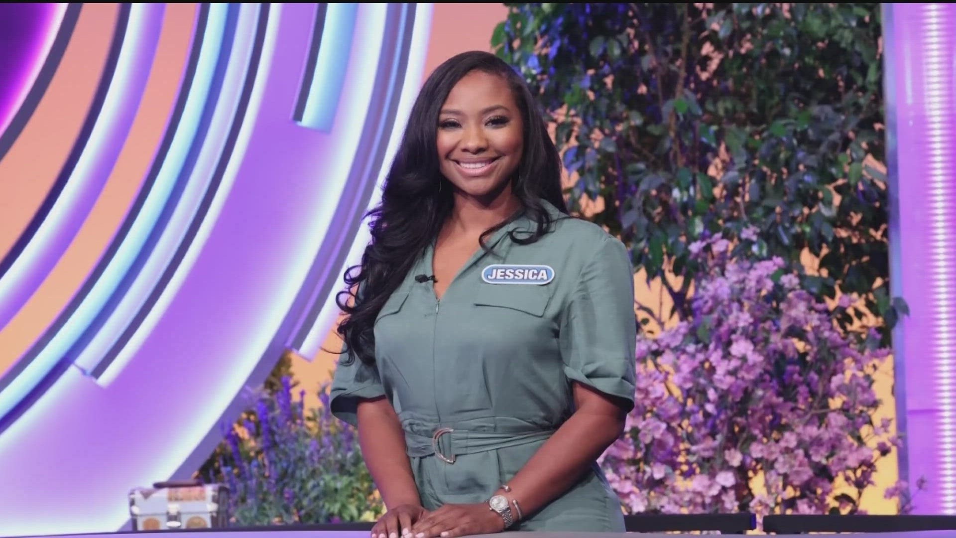 An Atlanta woman got her chance to spin the wheel on the "Wheel of Fortune," a moment she said was a dream come true.