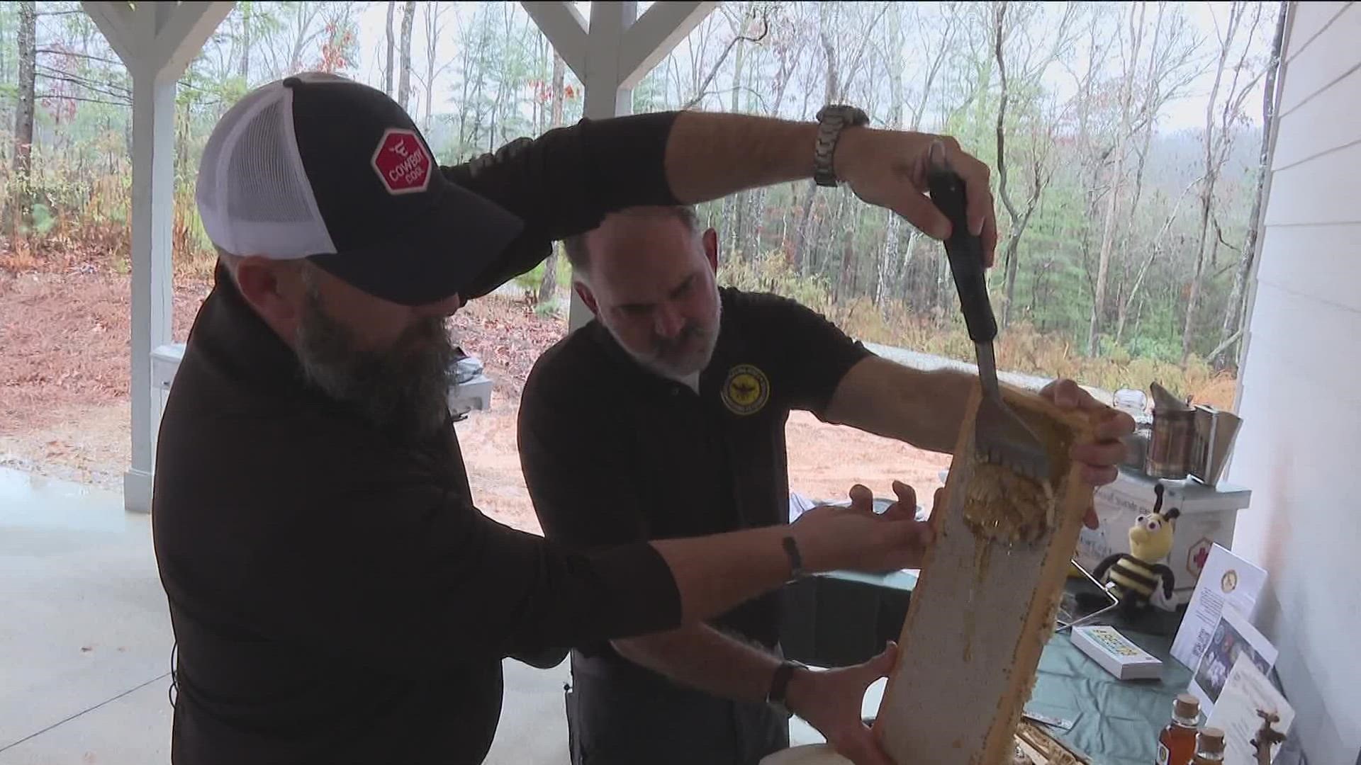 Army veteran Tim Doherty is using his love of beekeeping to help others suffering from PTSD and traumatic brain injury.