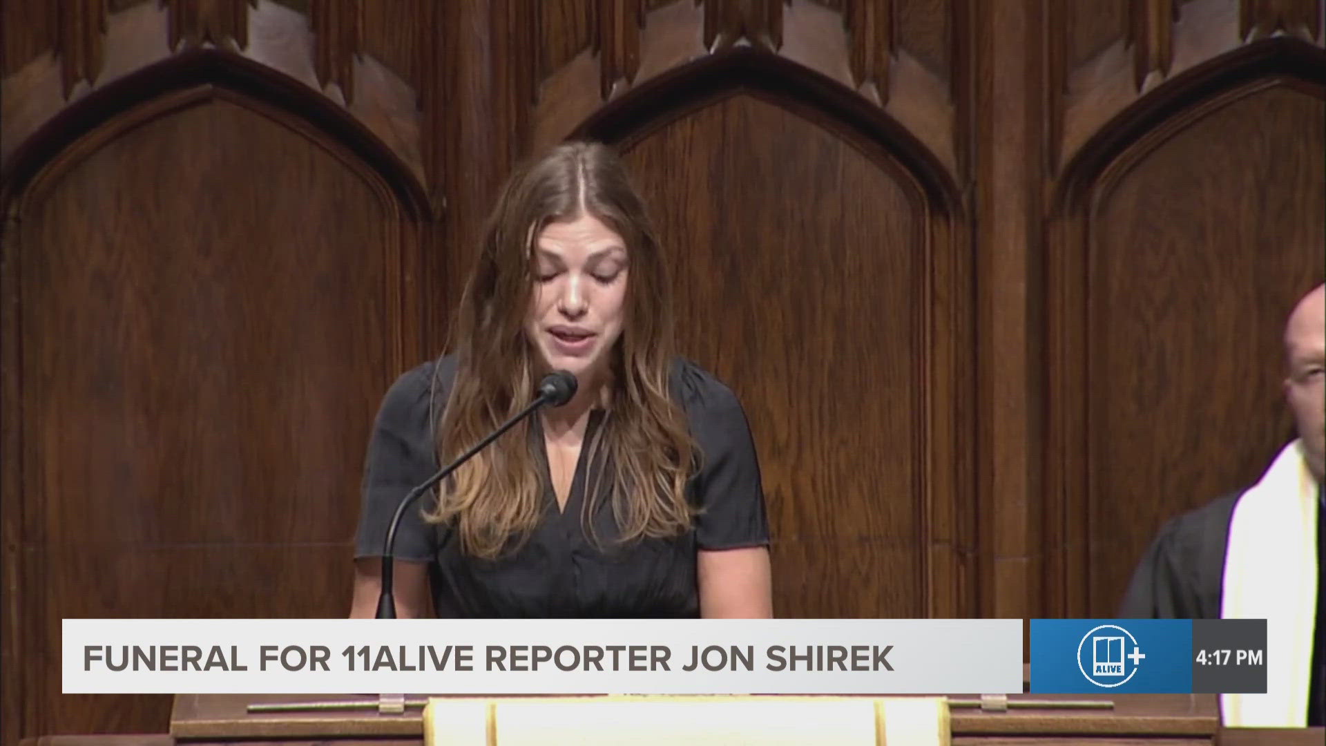 She read the reflection for her uncle and remembered the love Jon Shirek shared with their family.