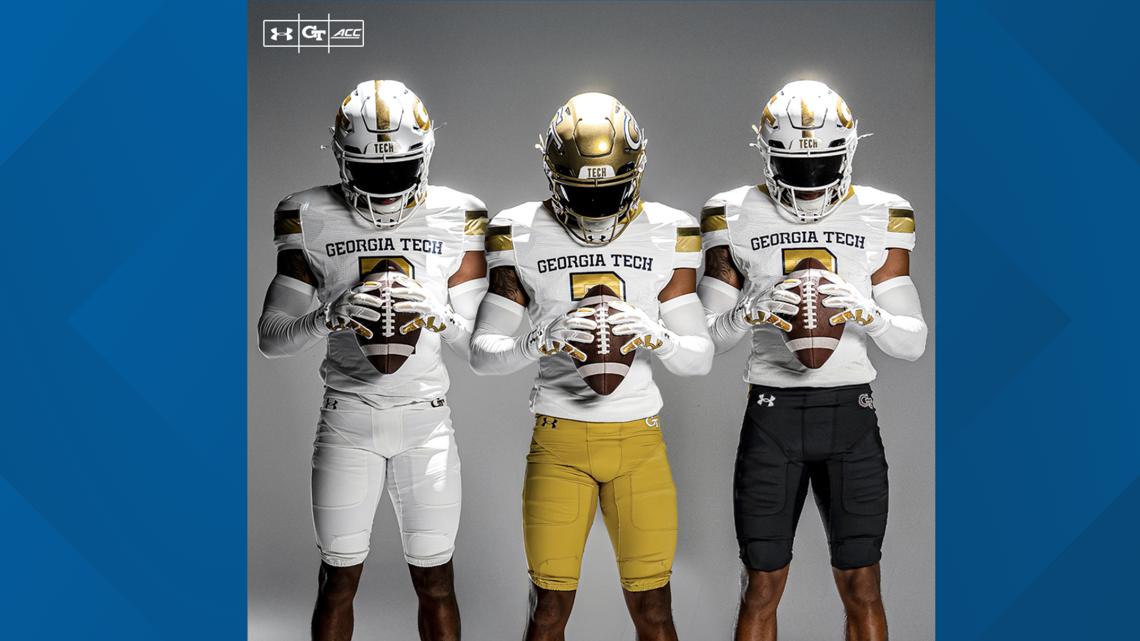 Take a look at Georgia Tech's new football uniforms