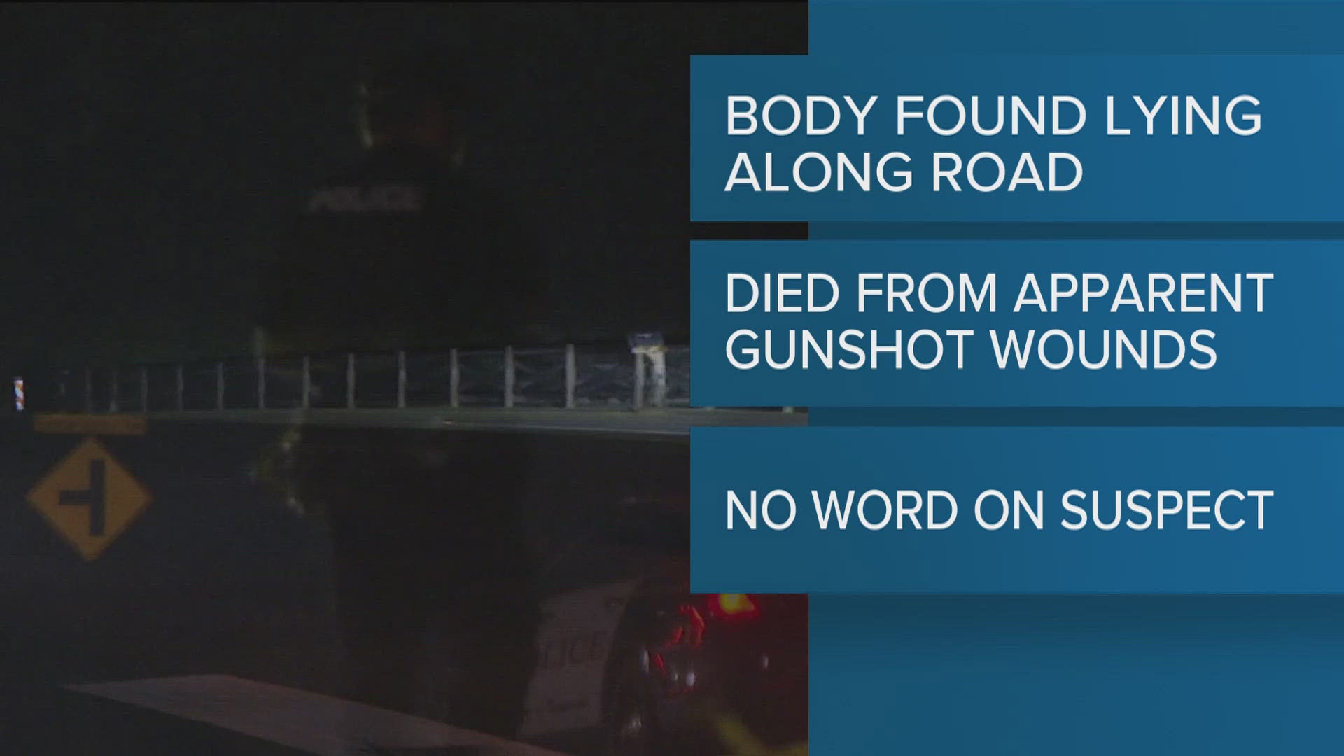 An unknown person was found lying dead in the middle of the road on Moon Station Road in Kennesaw early Thanksgiving morning, according to Kennesaw Police.