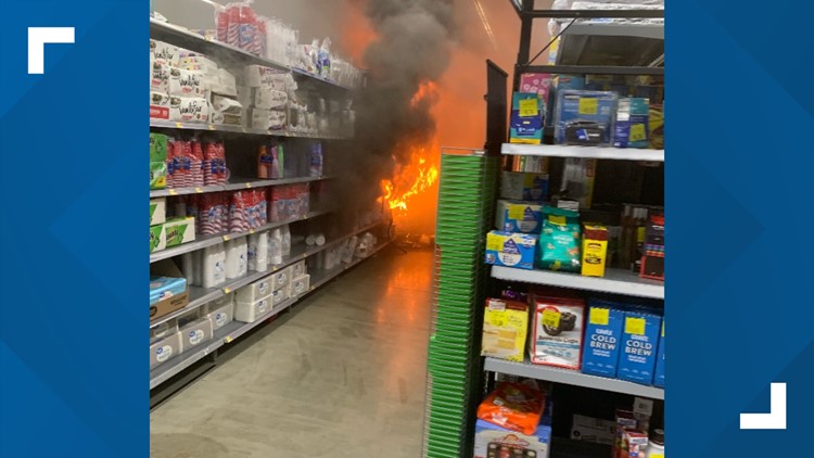 Photos | Fire at Walmart in Peachtree City