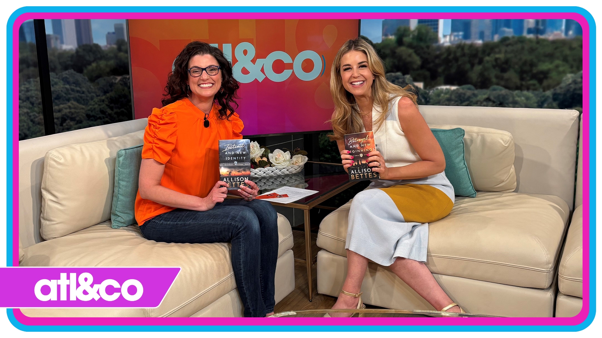 Former meteorologist turned author Allison Bettes talks mixing romance & suspense in her new book series!
