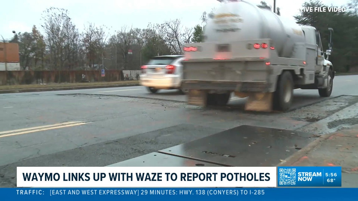 Atlanta is not using data from Waymo's pilot pothole tracker program ...