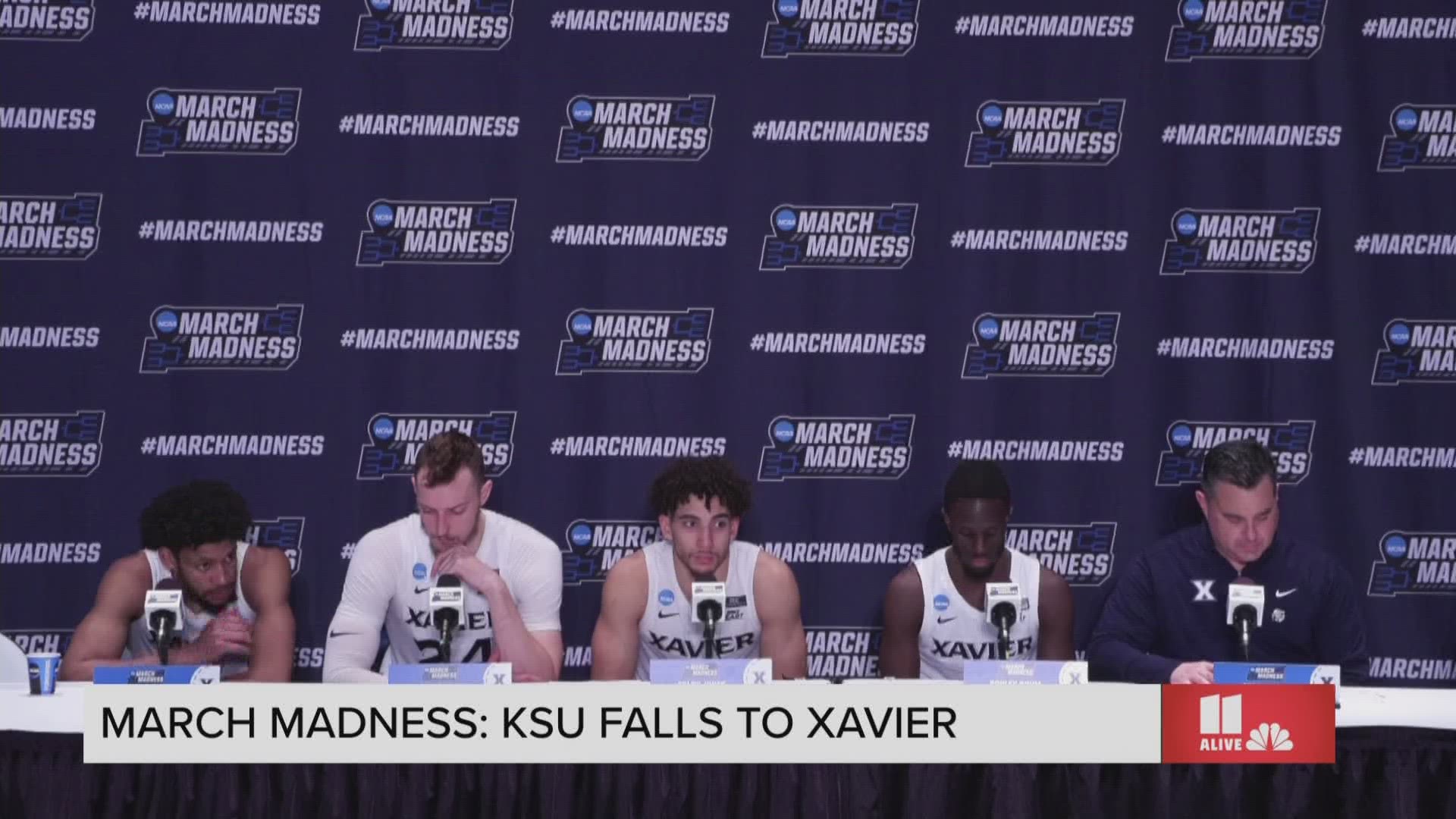 Xavier beat the Owls 72-67 in the first round of the tournament in Greensboro, N.C.