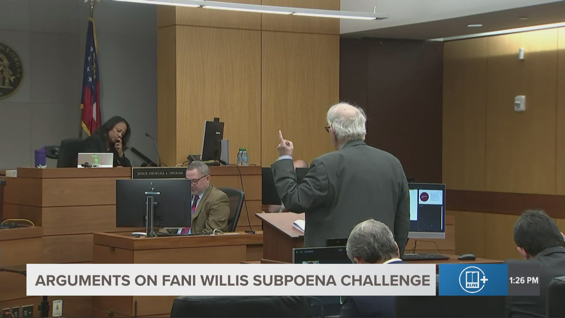 The legal battle continues over whether Fulton DA Fani Willis must testify for a state Senate committee investigating alleged misconduct in the Trump election case.