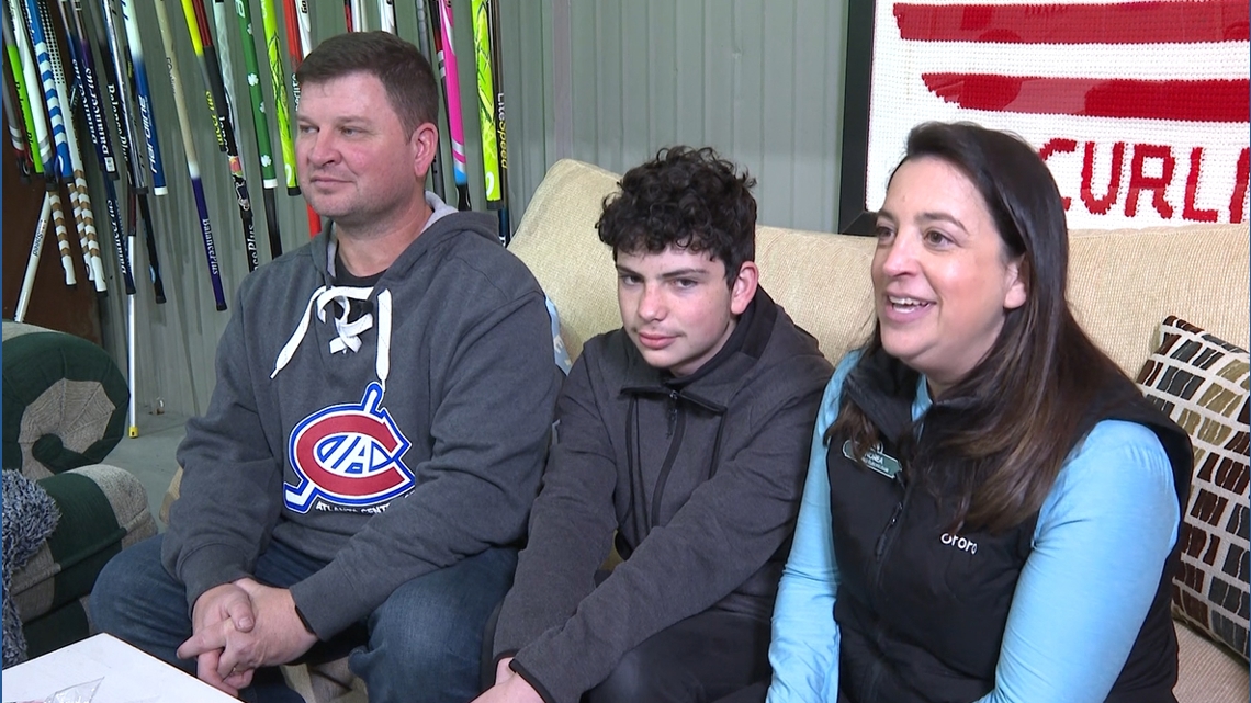 Family in Marietta finds new way to bond as curling gains popularity in the South