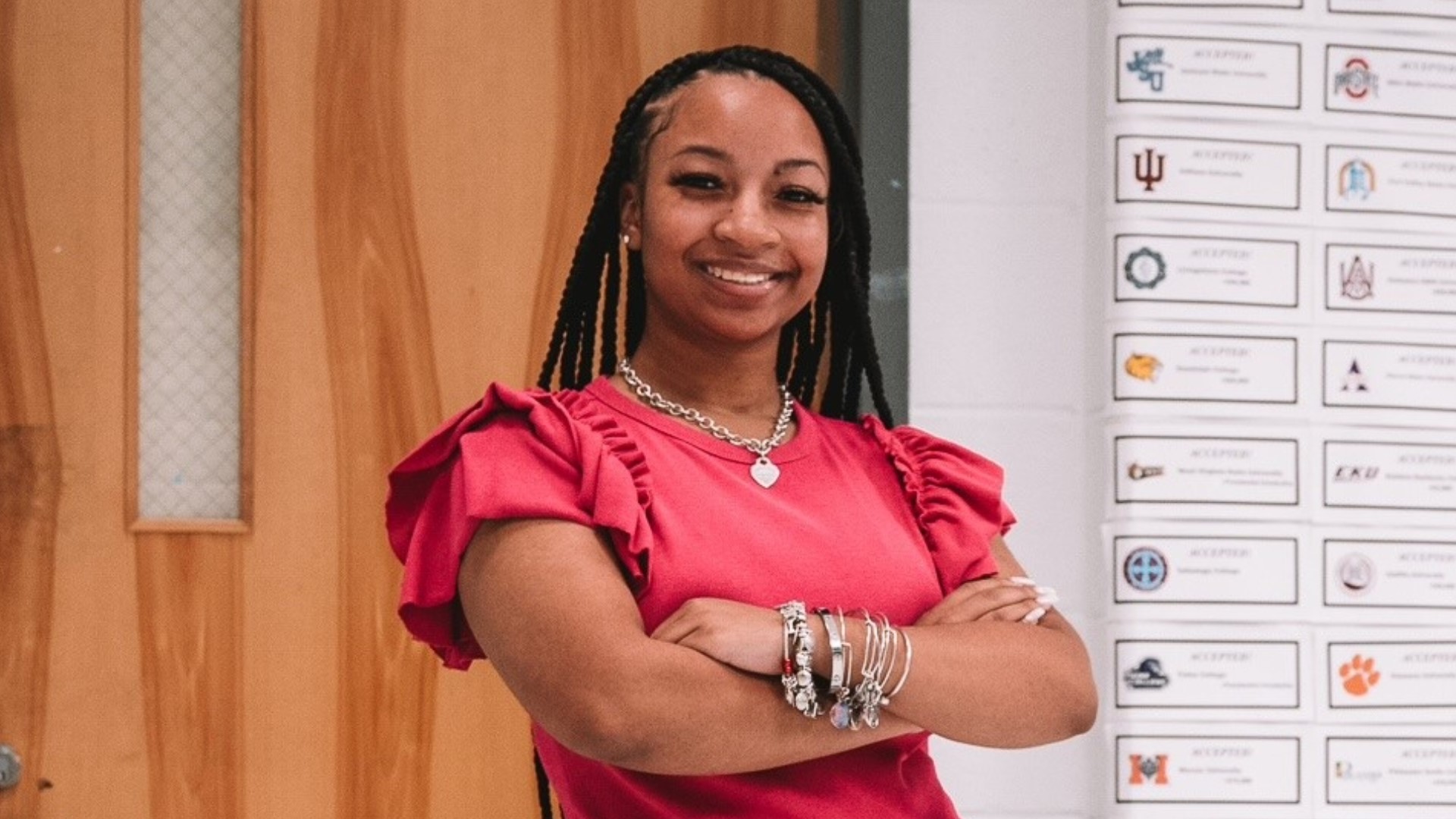 Makenzie Thompson said she has decided to study animal science Tuskegee University.