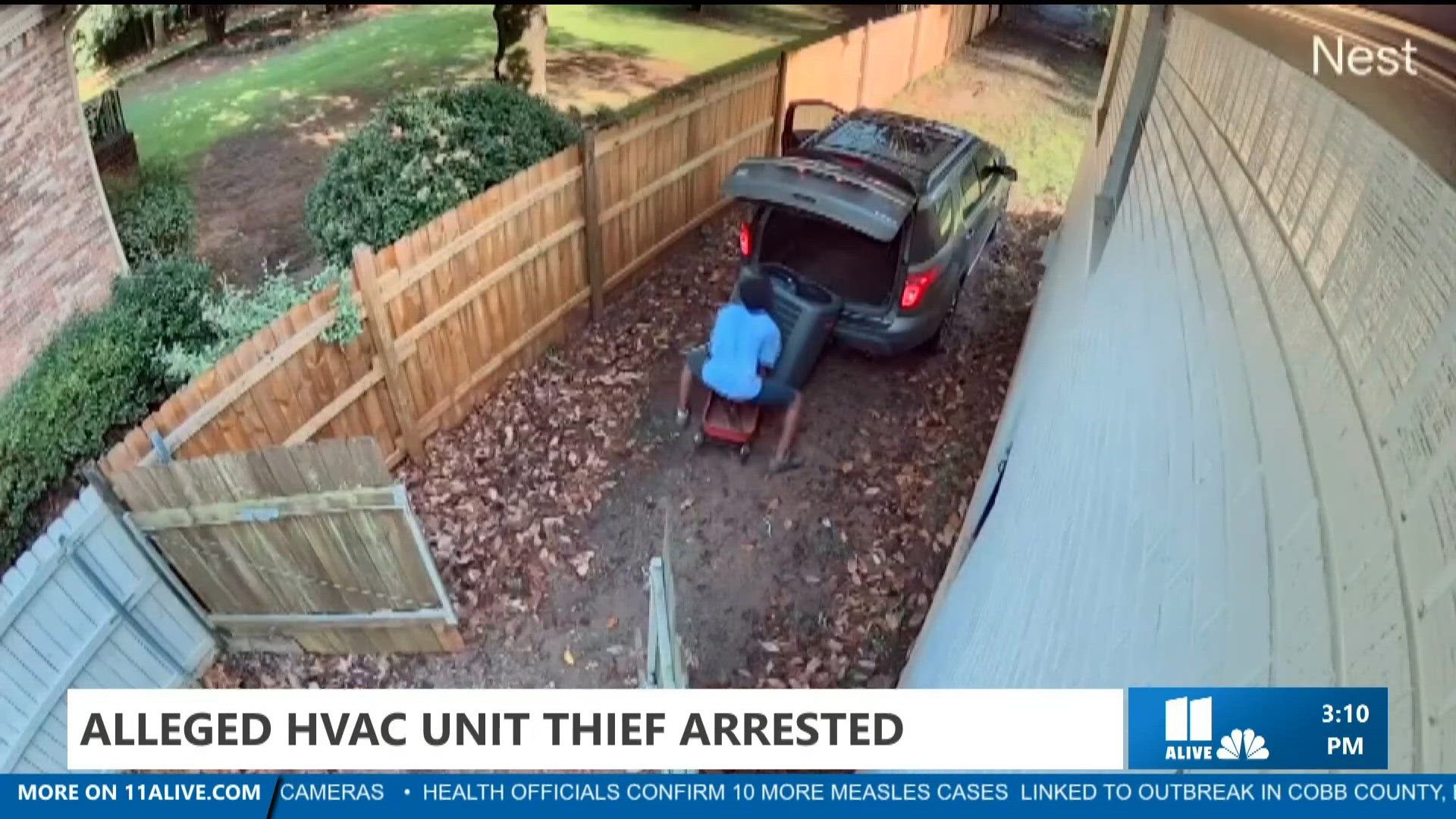 Arrest made in string of HVAC unit thefts | 11alive.com