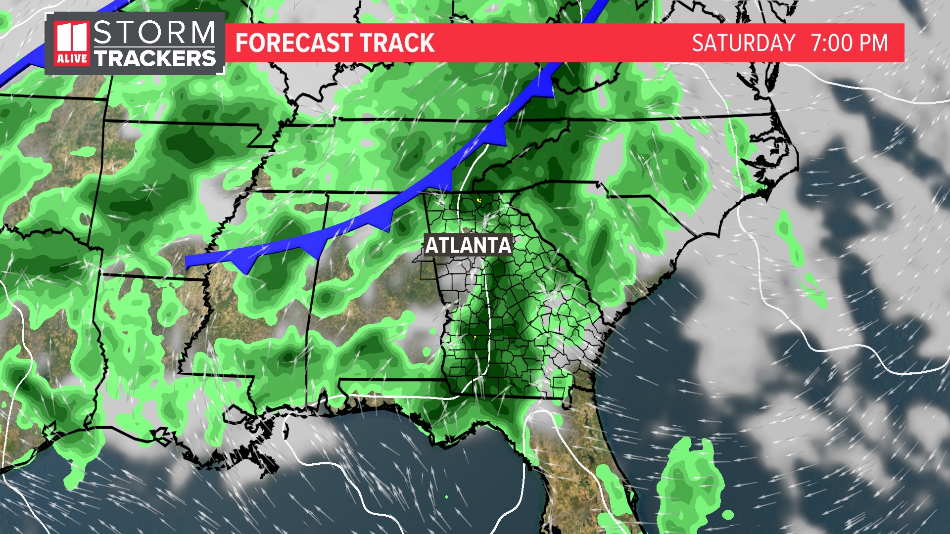 Showers, storms to return over weekend Georgia weather | 11alive.com