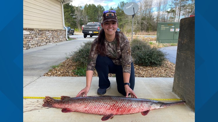 That's a big fish! This Georgia woman breaks new state record with her Coosa River catch