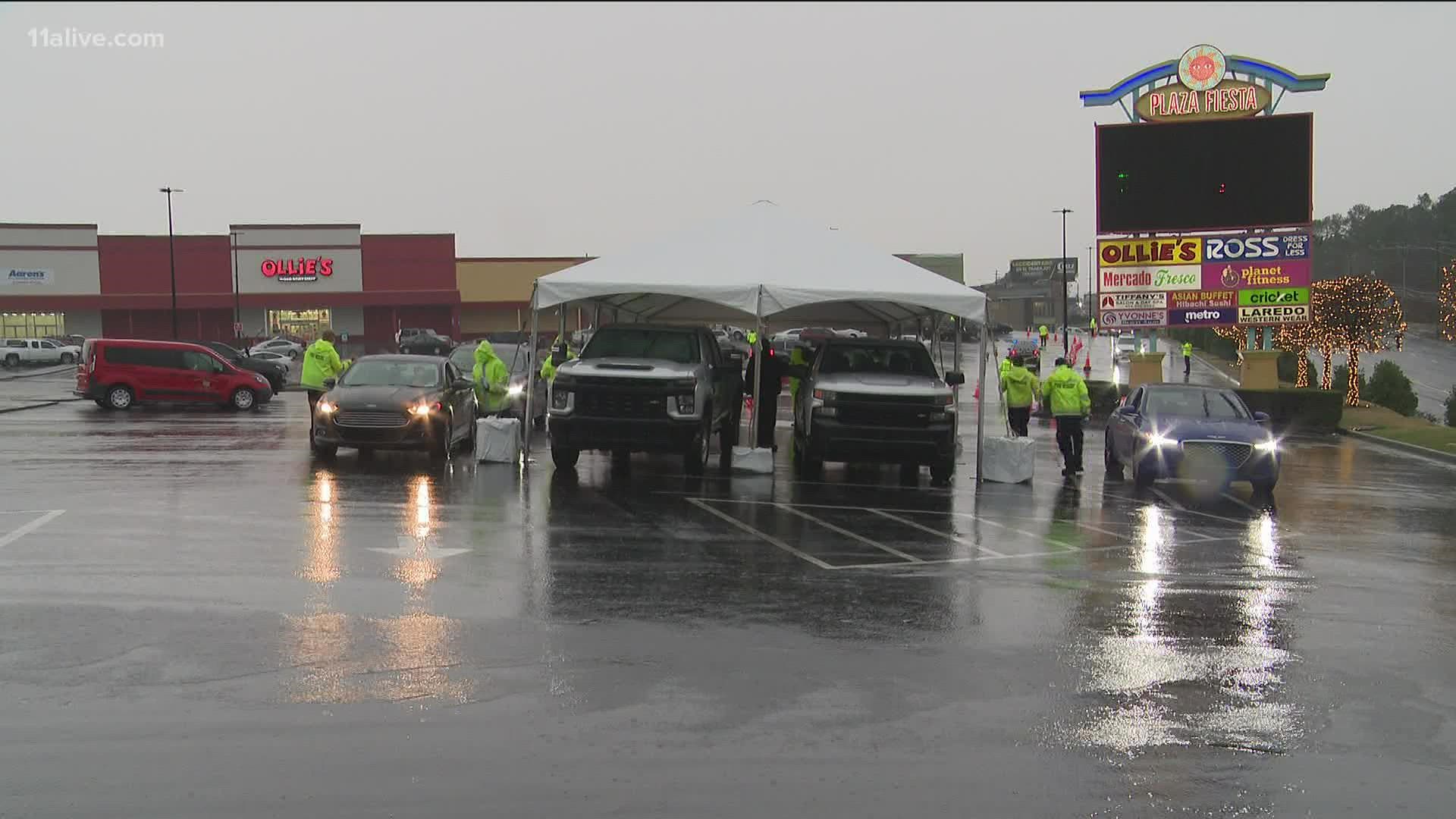 Thousands of athome COVID test kits handed out in County