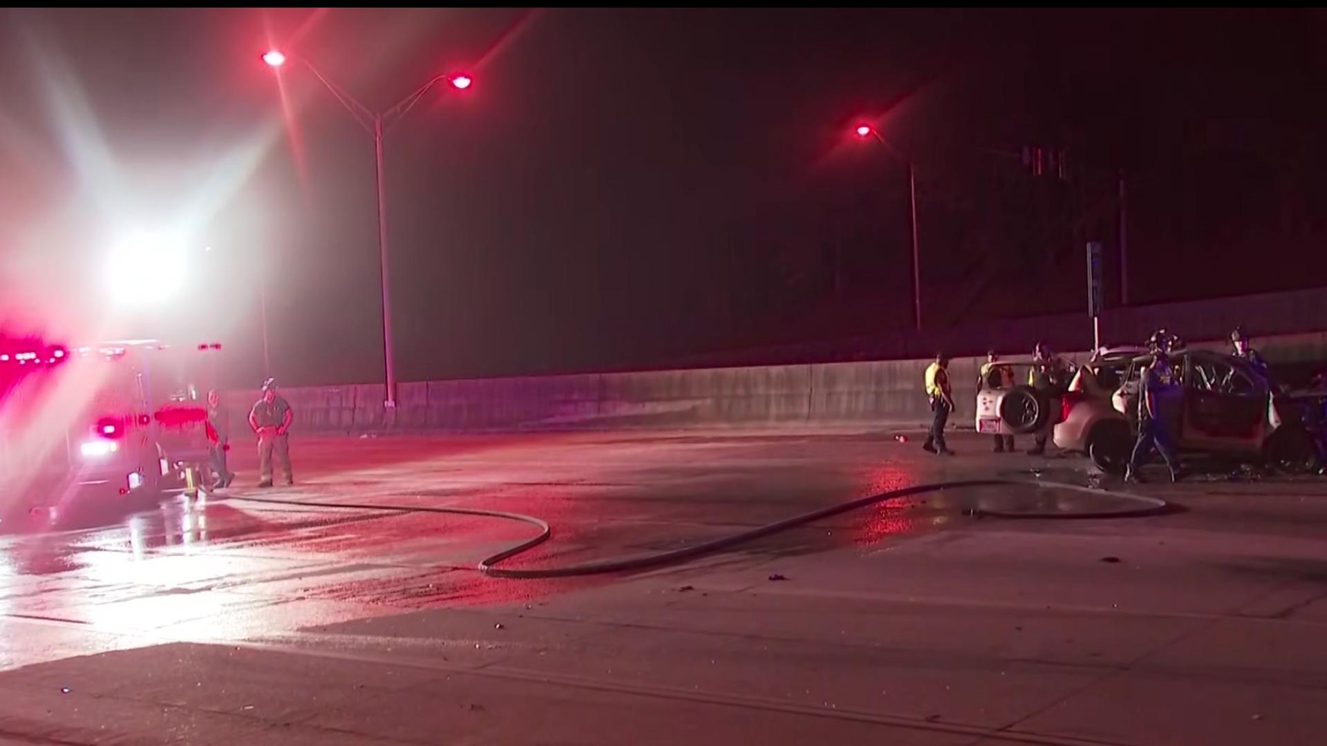 I 20 traffic westbound lanes closed in Rockdale County Tuesday morning ...