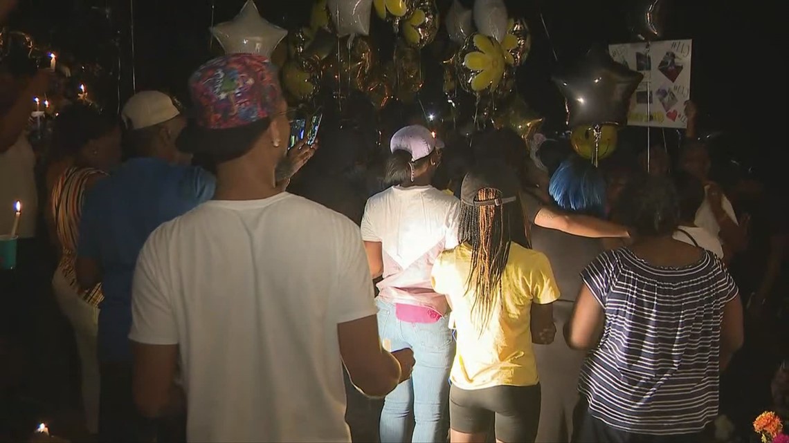 Vigil held for teen killed by stray bullet | 11alive.com