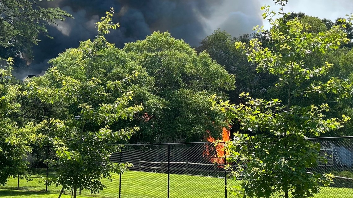 Fire on Cedar Run, Sandy Spring apartment complex