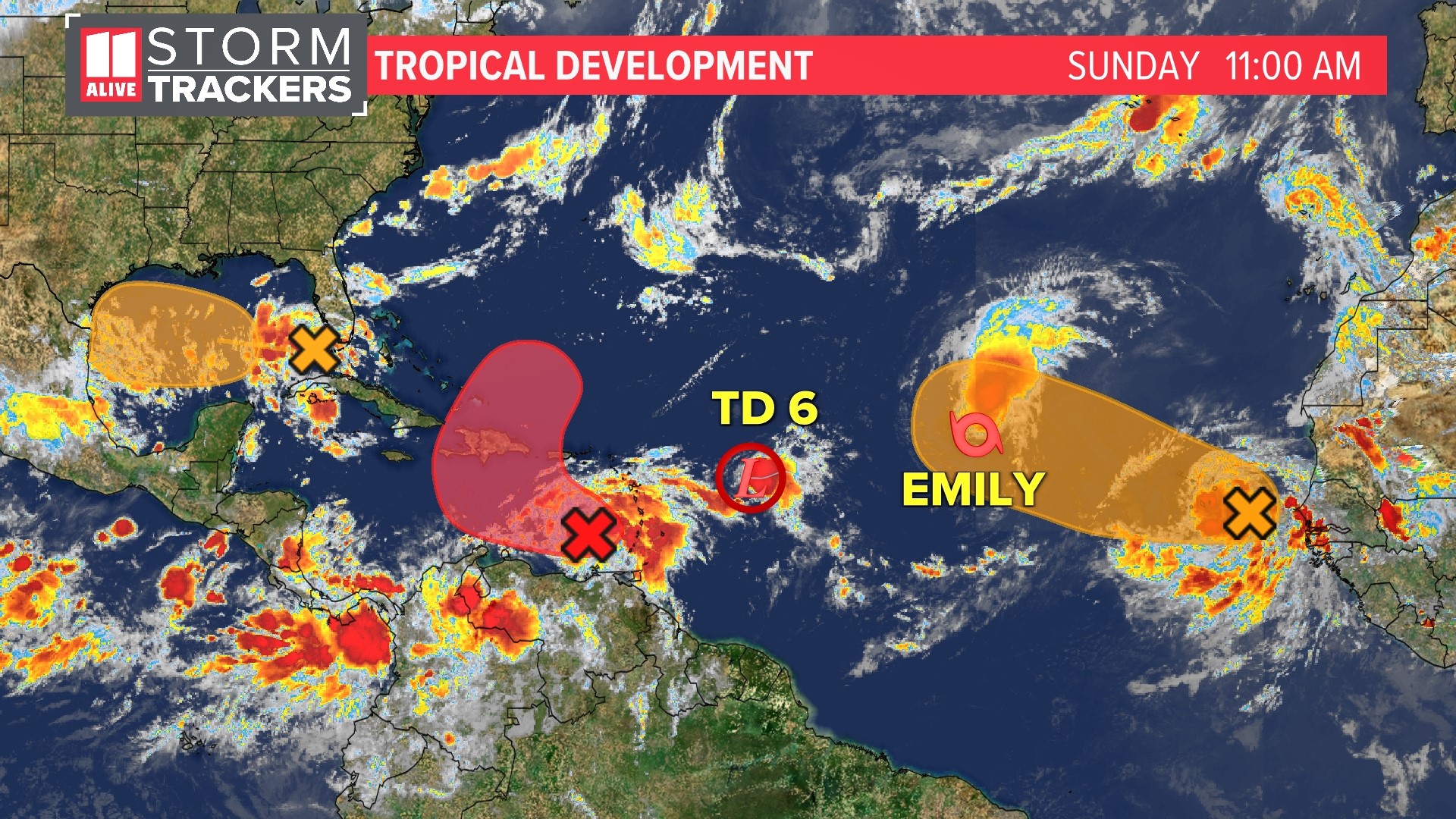 Five systems to watch in the Atlantic, including newlyformed Tropical