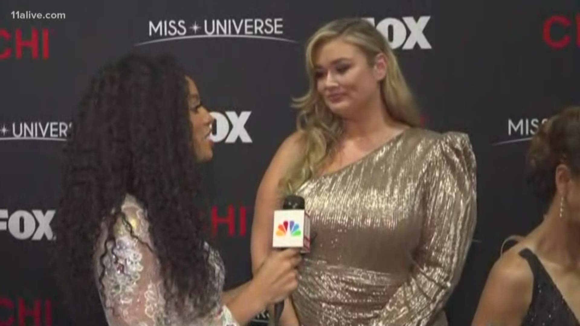 McGrady, a plus-size model, said she's inspired by the inclusivity and diversity of the competition.