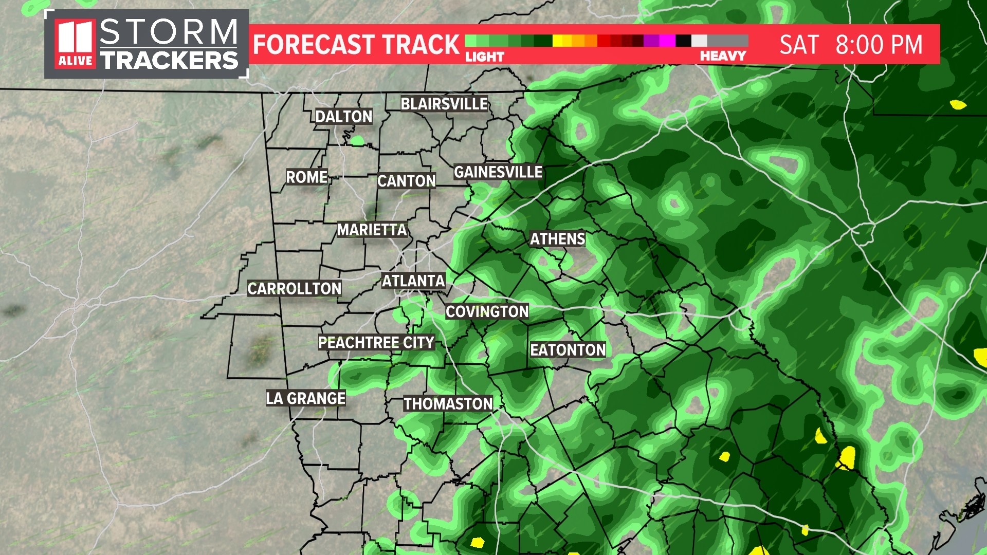 Atlanta weather | Easter weekend forecast, timeline | 11alive.com