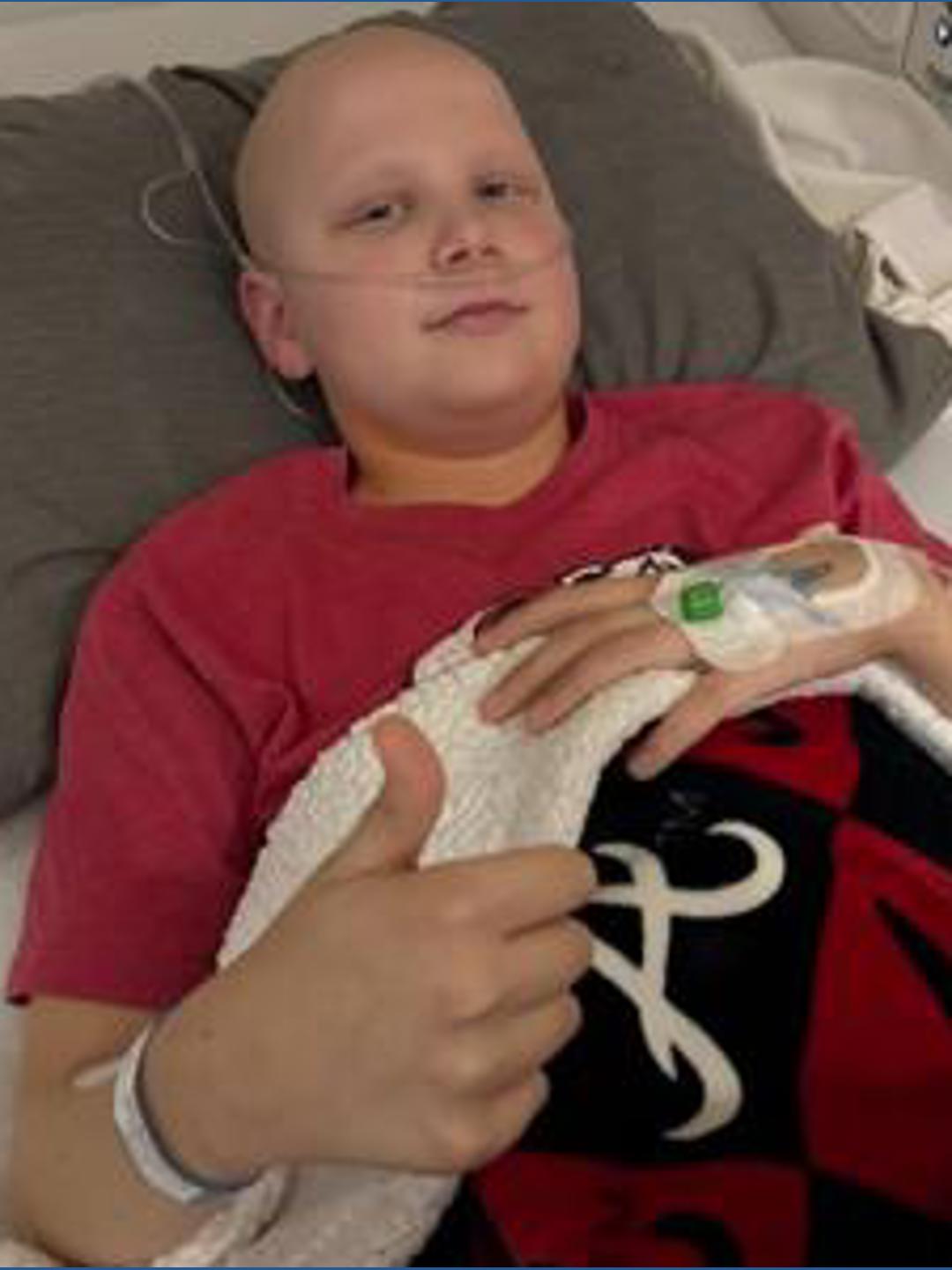 Georgia 12-year-old boy fighting cancer breathing easier after lung ...
