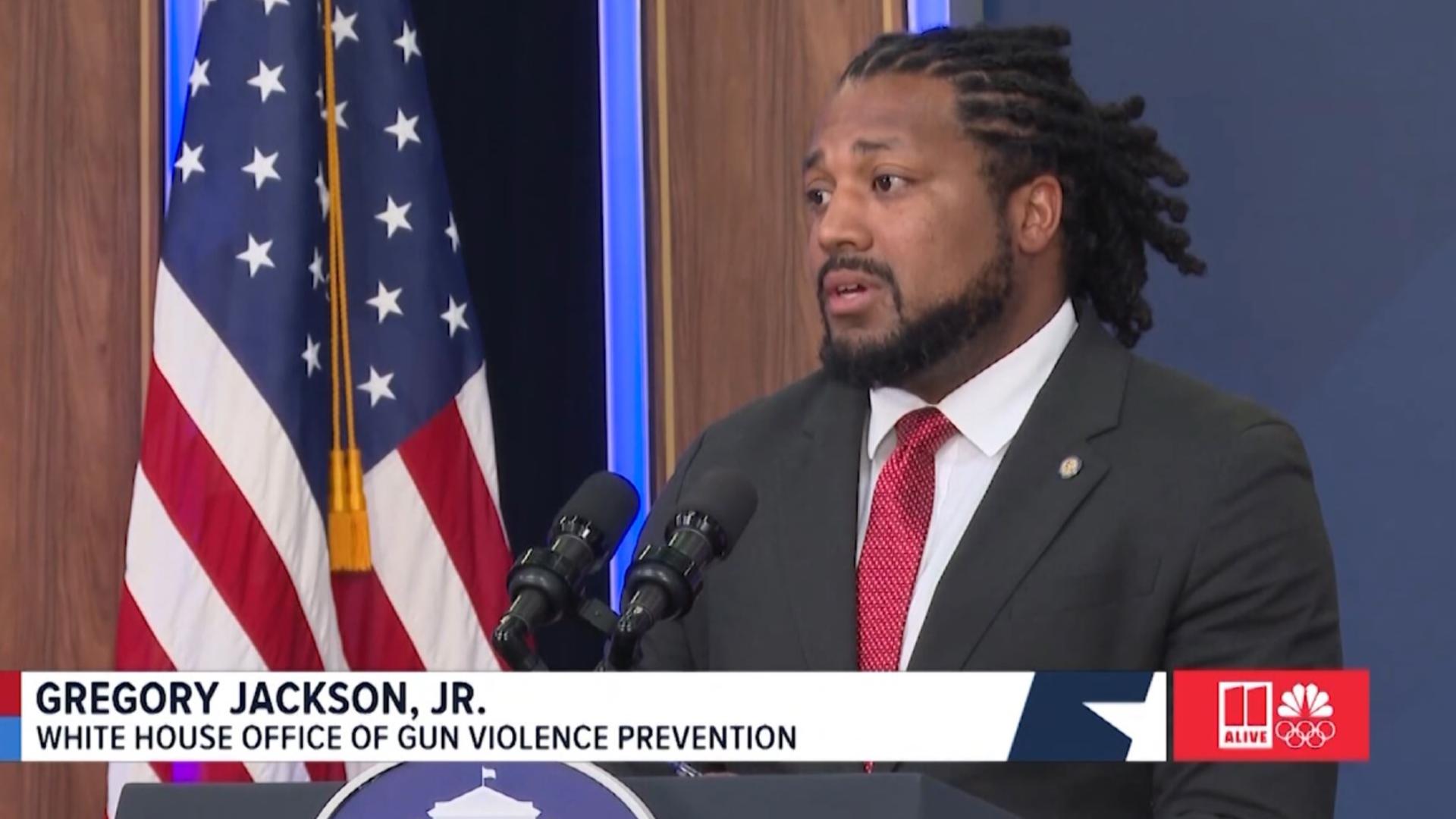 Greg Jackson survived a shooting and has made it his mission to address gun violence while in Washington, D.C.