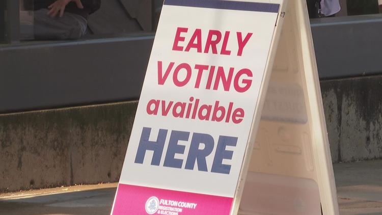 Early voting begins for Georgia primary now