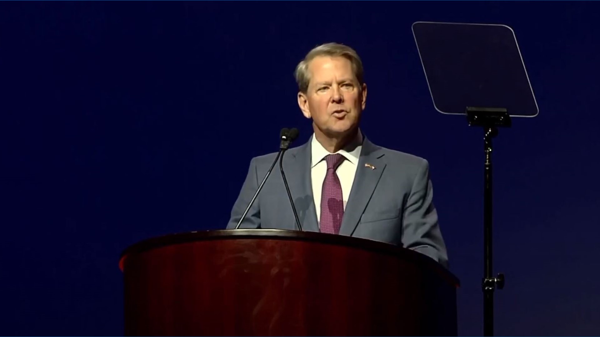 Gov. Kemp called the election "a race to the bottom."