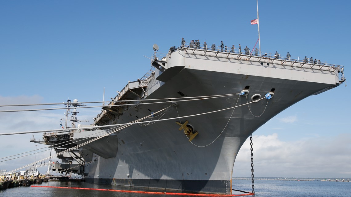 After Seven Sailors Died In One Year, Navy Offers To Move USS George ...